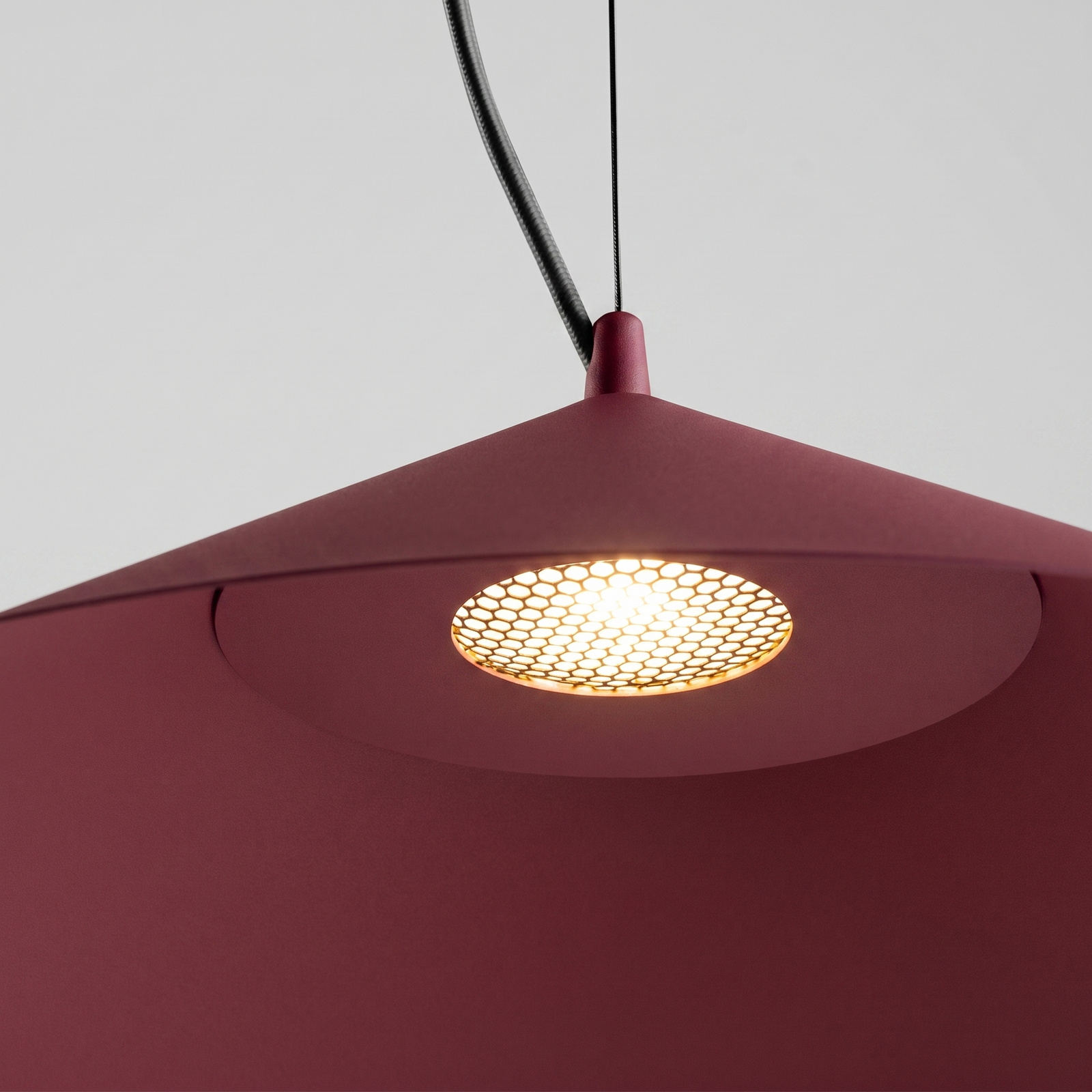 Lampa wisząca FINT burgund LED 3000K - obrazek 6