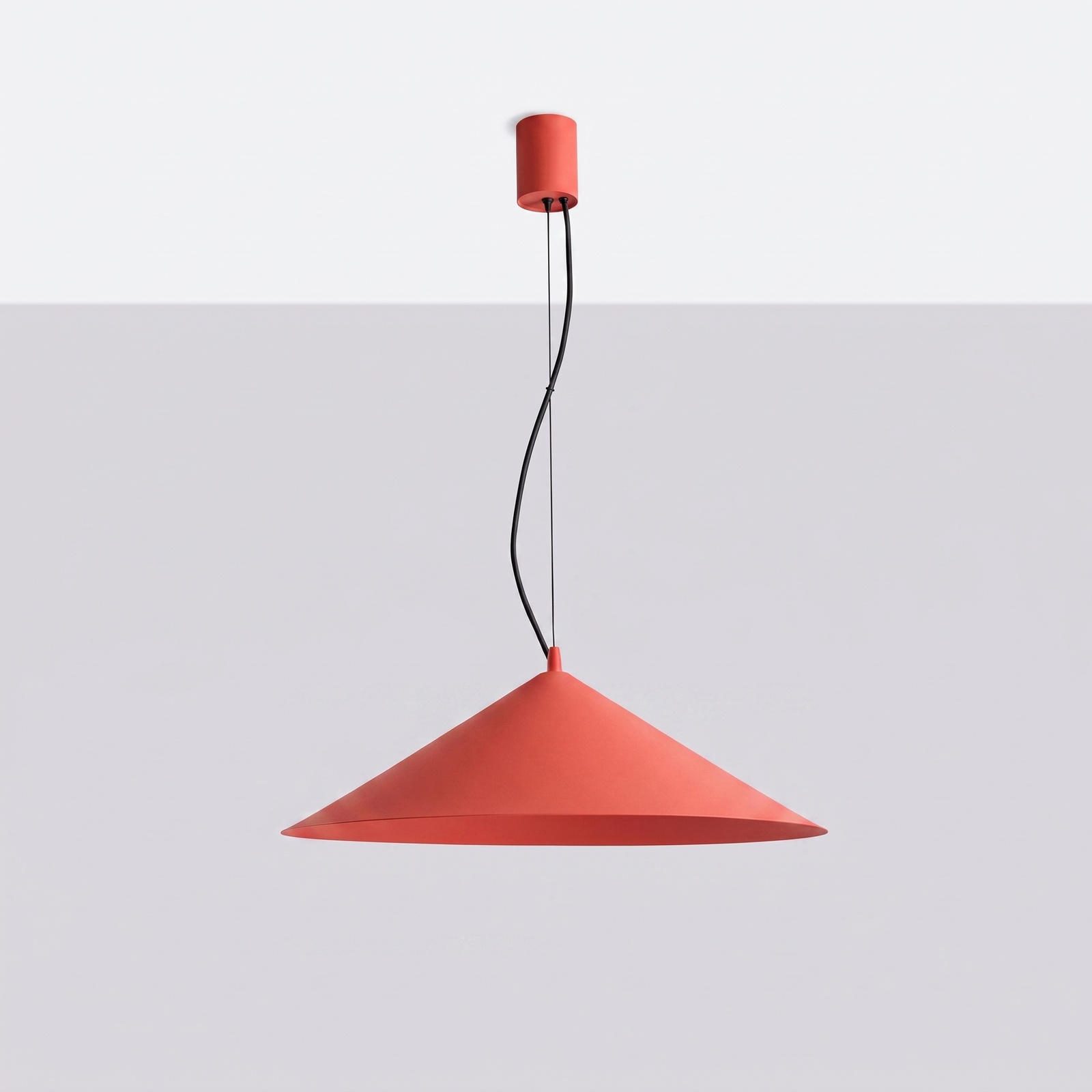 Lampa wisząca FINT czerwona LED 3000K - obrazek 3