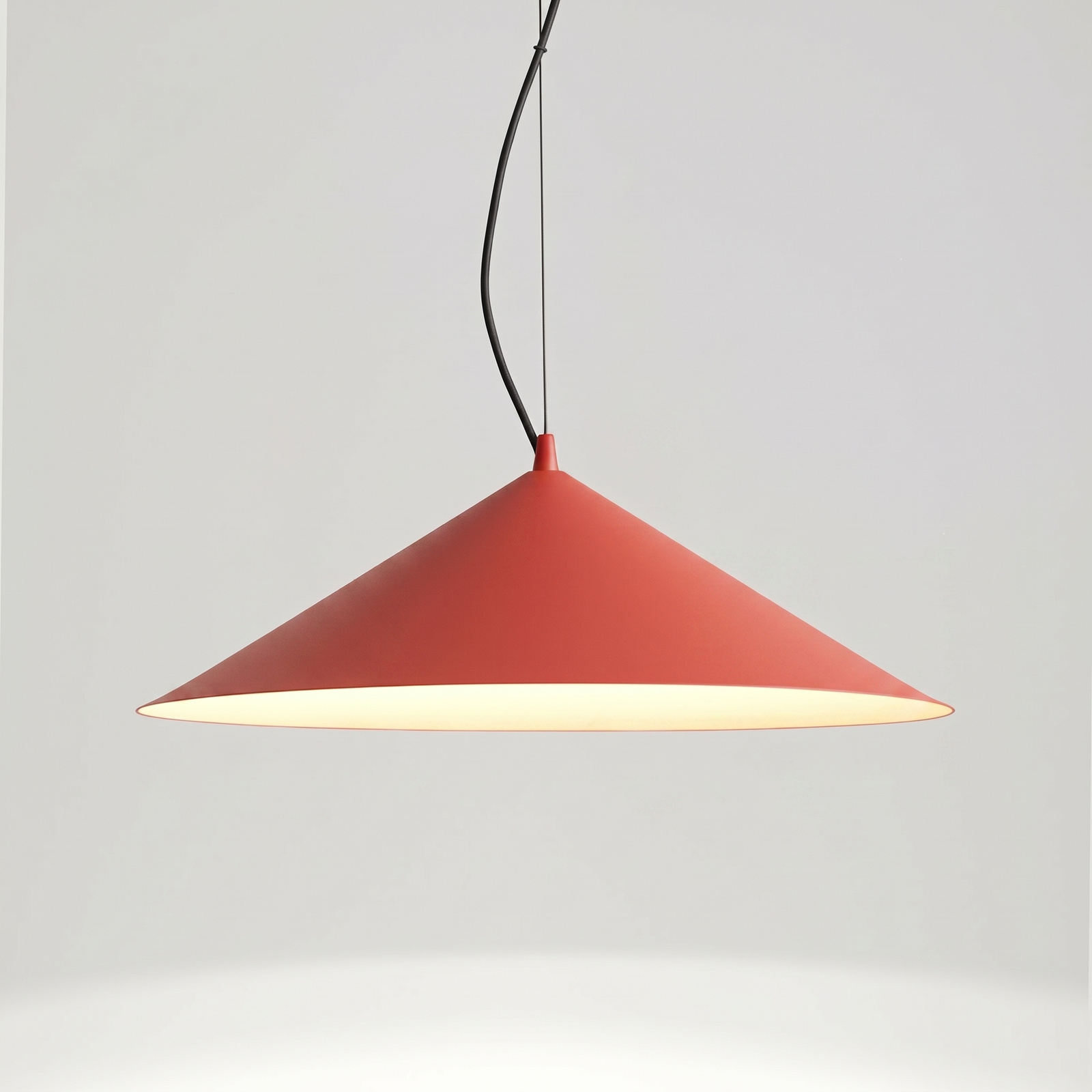 Lampa wisząca FINT czerwona LED 3000K - obrazek 5
