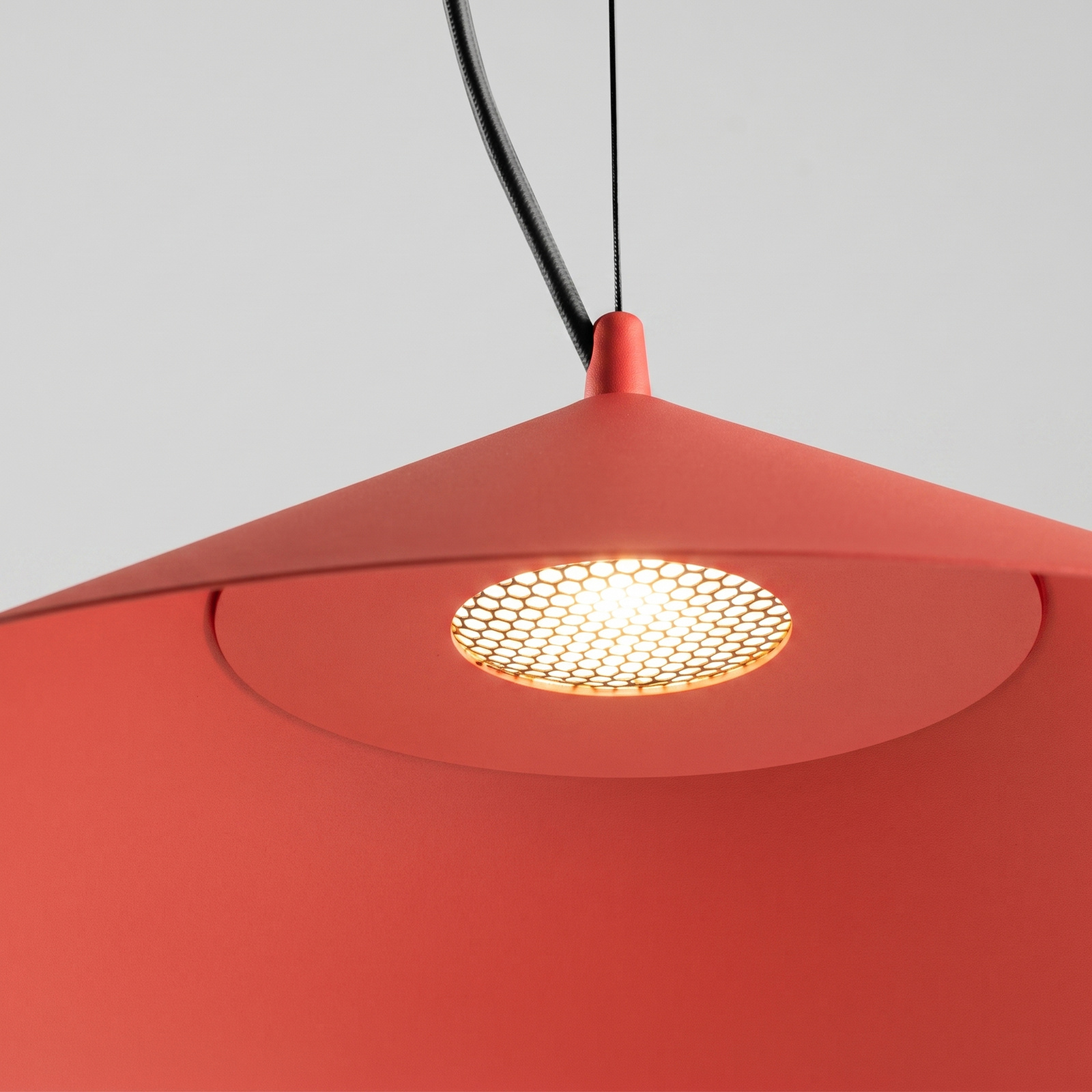Lampa wisząca FINT czerwona LED 3000K - obrazek 6