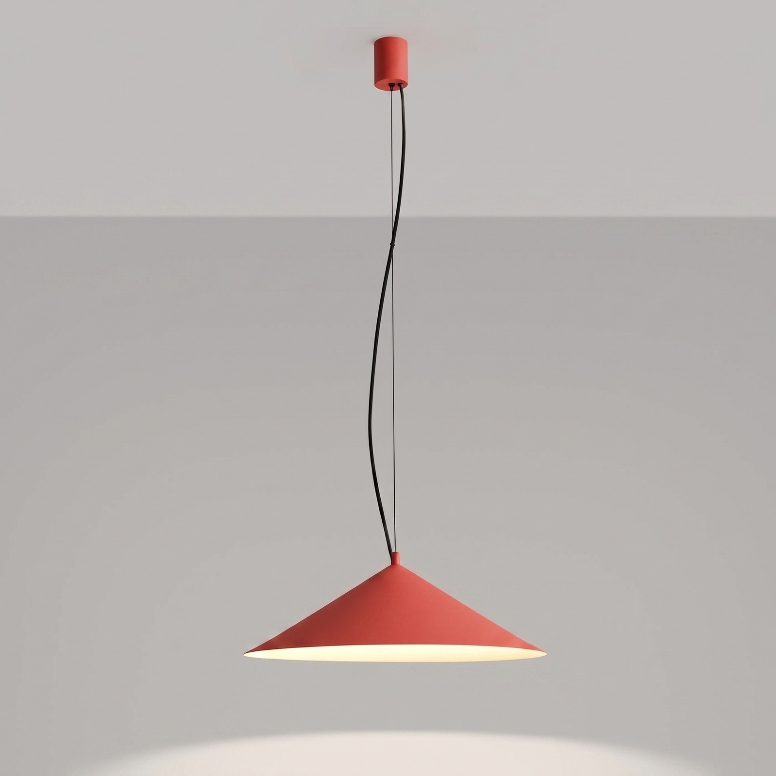 Lampa wisząca FINT czerwona LED 3000K - obrazek 10