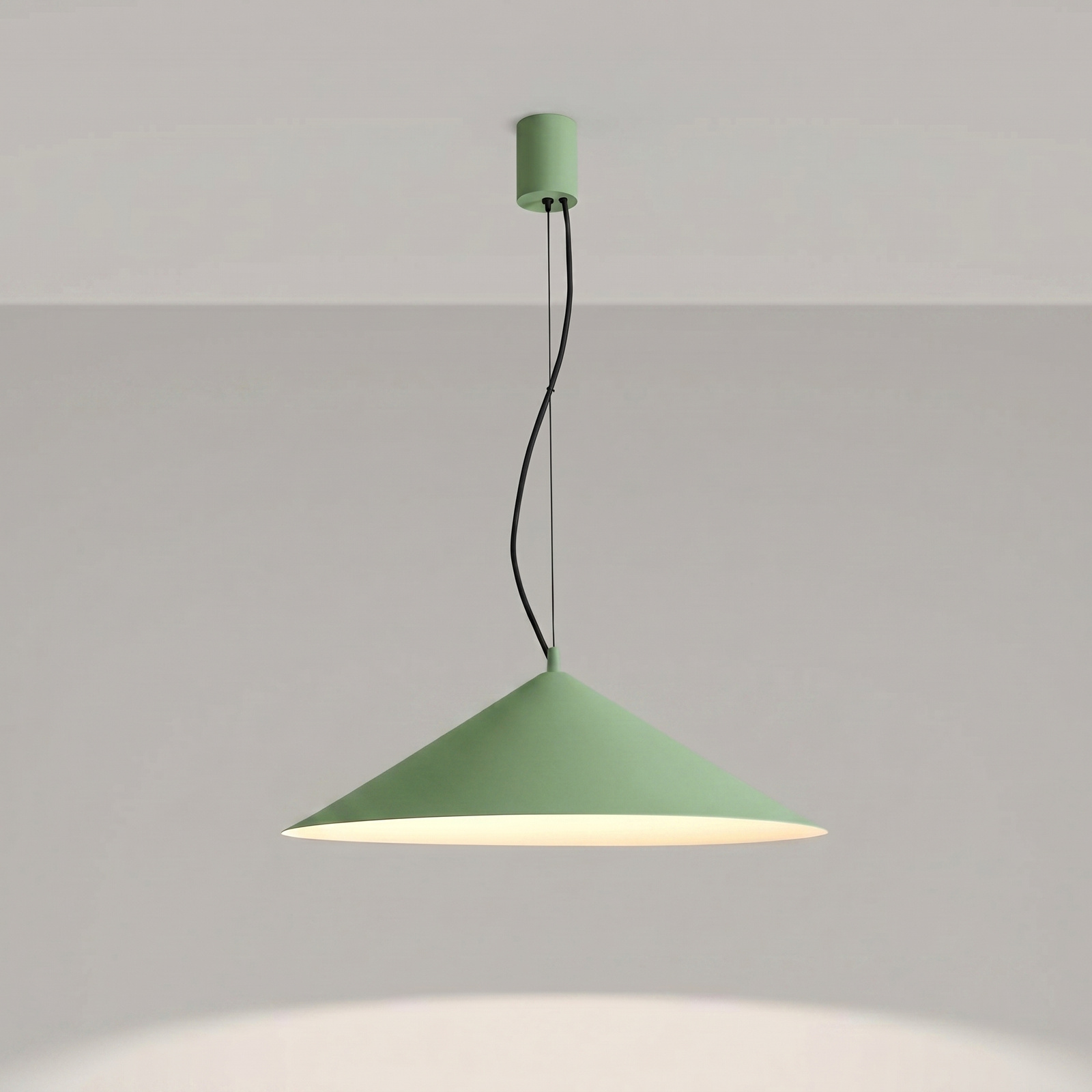 Lampa wisząca FINT szałwiowa LED 3000K - obrazek 4