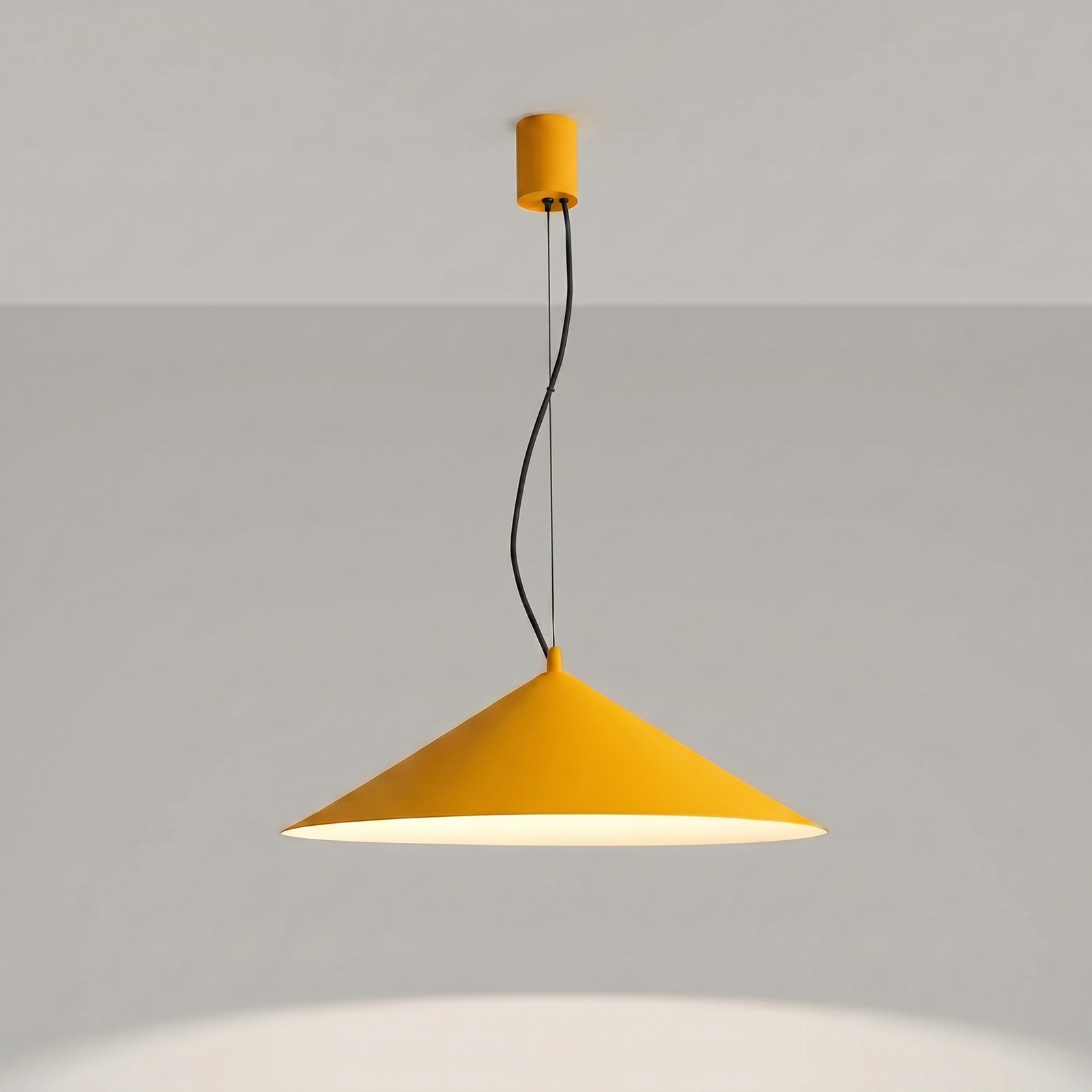 Lampa wisząca FINT żółta LED 3000K - obrazek 4