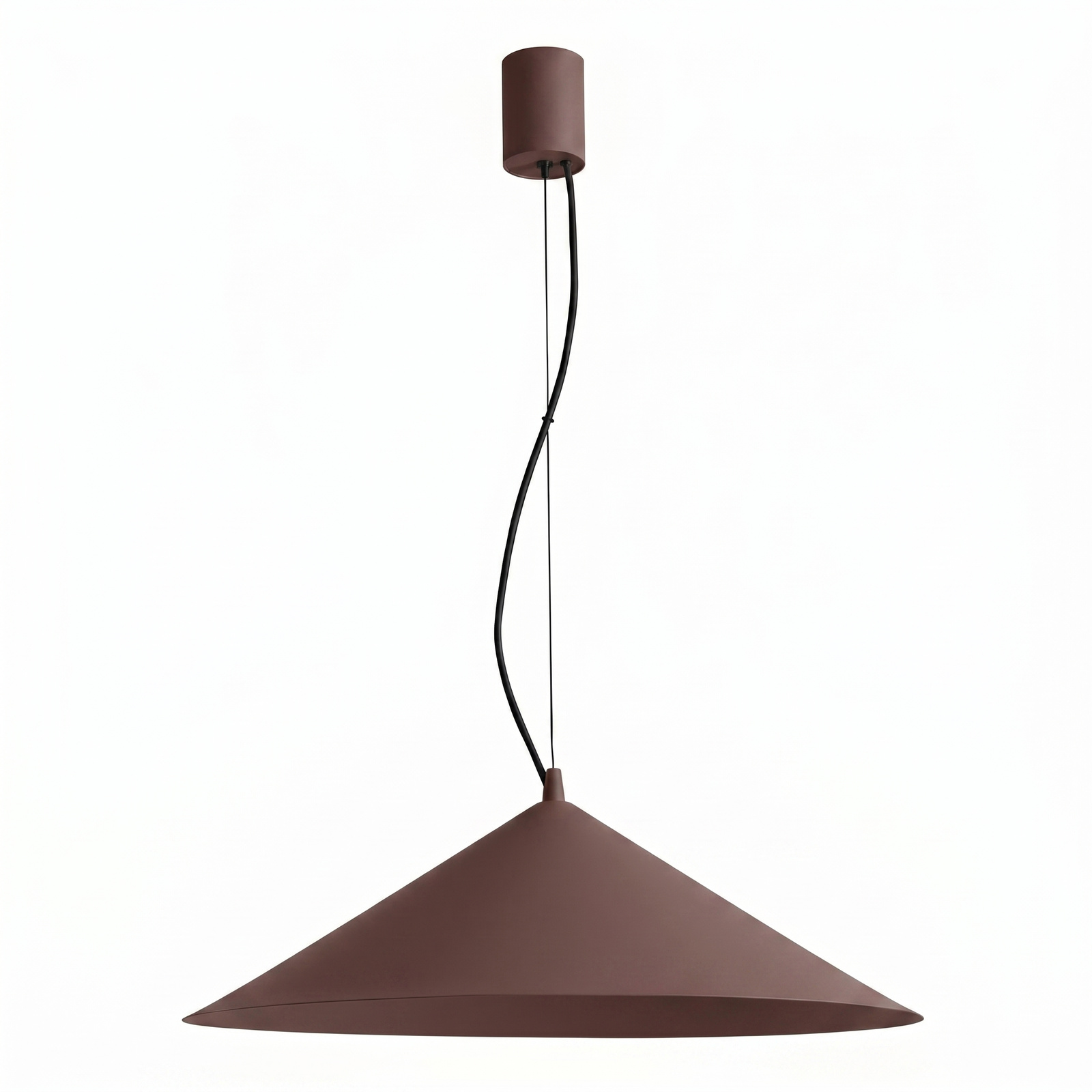 Lampa wisząca FINT brązowa LED 4000K