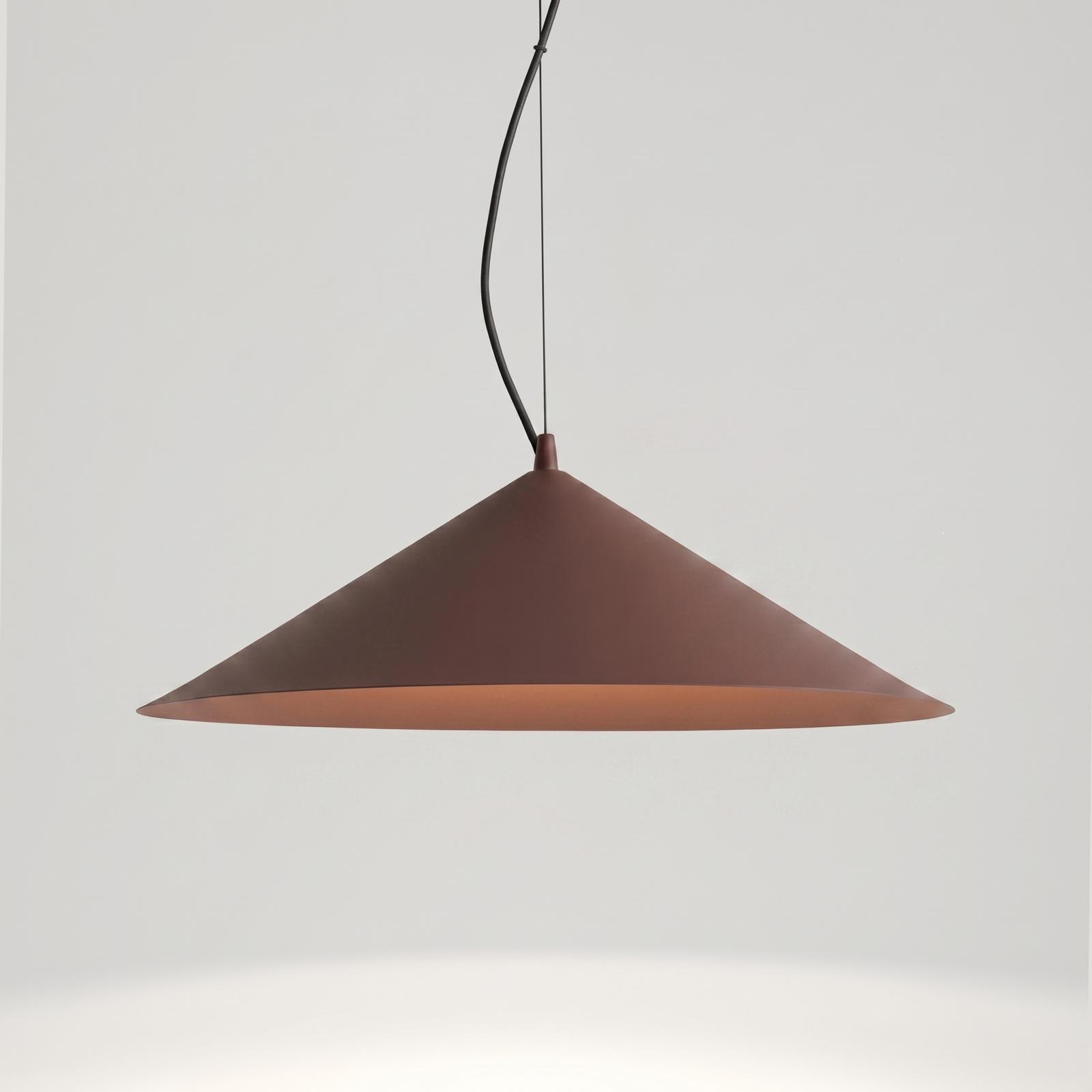 Lampa wisząca FINT brązowa LED 4000K - obrazek 5