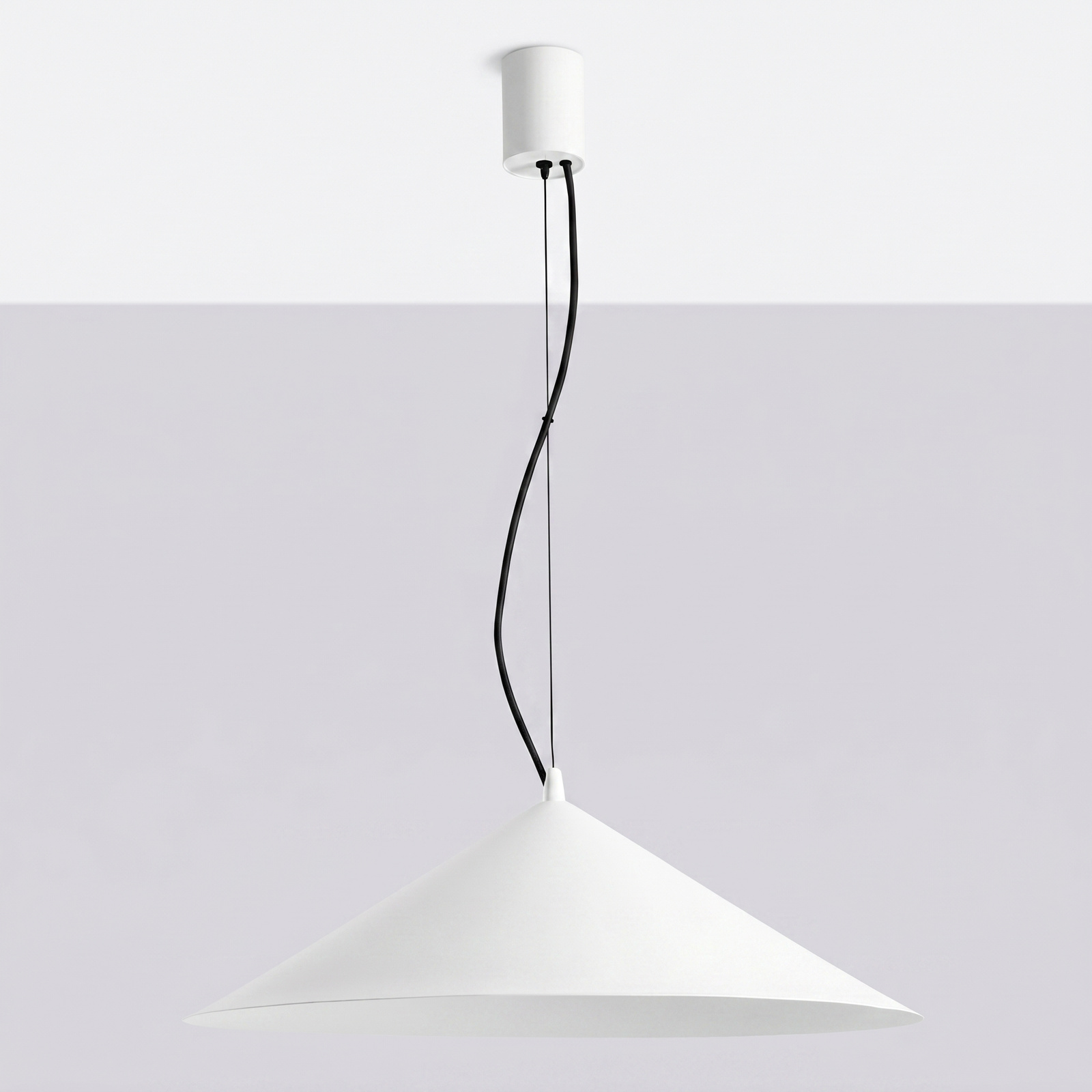 Lampa wisząca FINT biała LED 4000K - obrazek 3