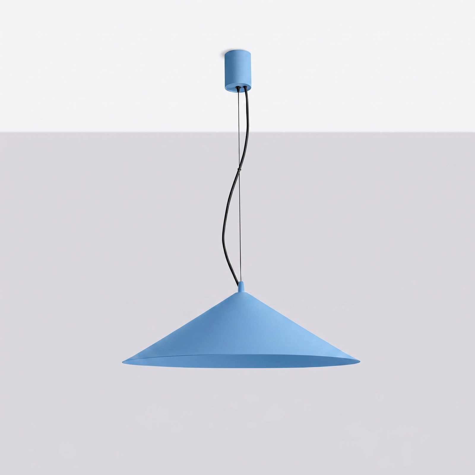 Lampa wisząca FINT błękitna LED 4000K - obrazek 3