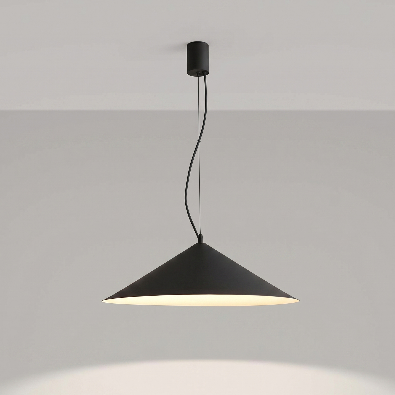 Lampa wisząca FINT czarna LED 4000K - obrazek 4