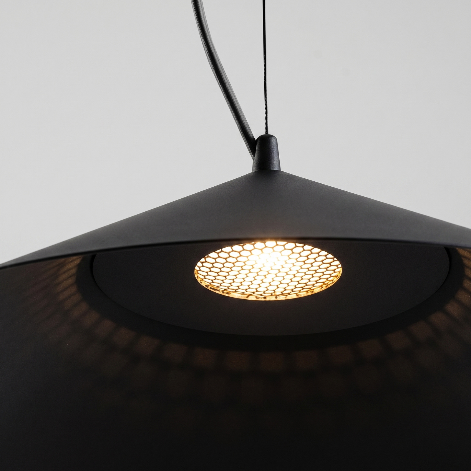 Lampa wisząca FINT czarna LED 4000K - obrazek 6