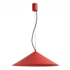Lampa wisząca FINT czerwona LED 4000K