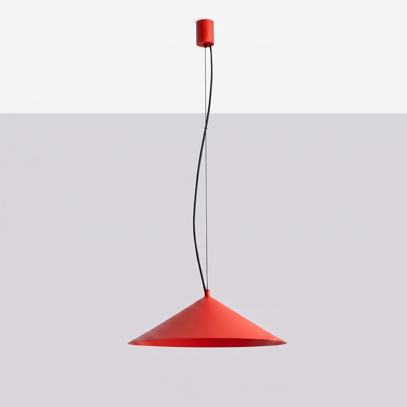 Lampa wisząca FINT czerwona LED 4000K - obrazek 9