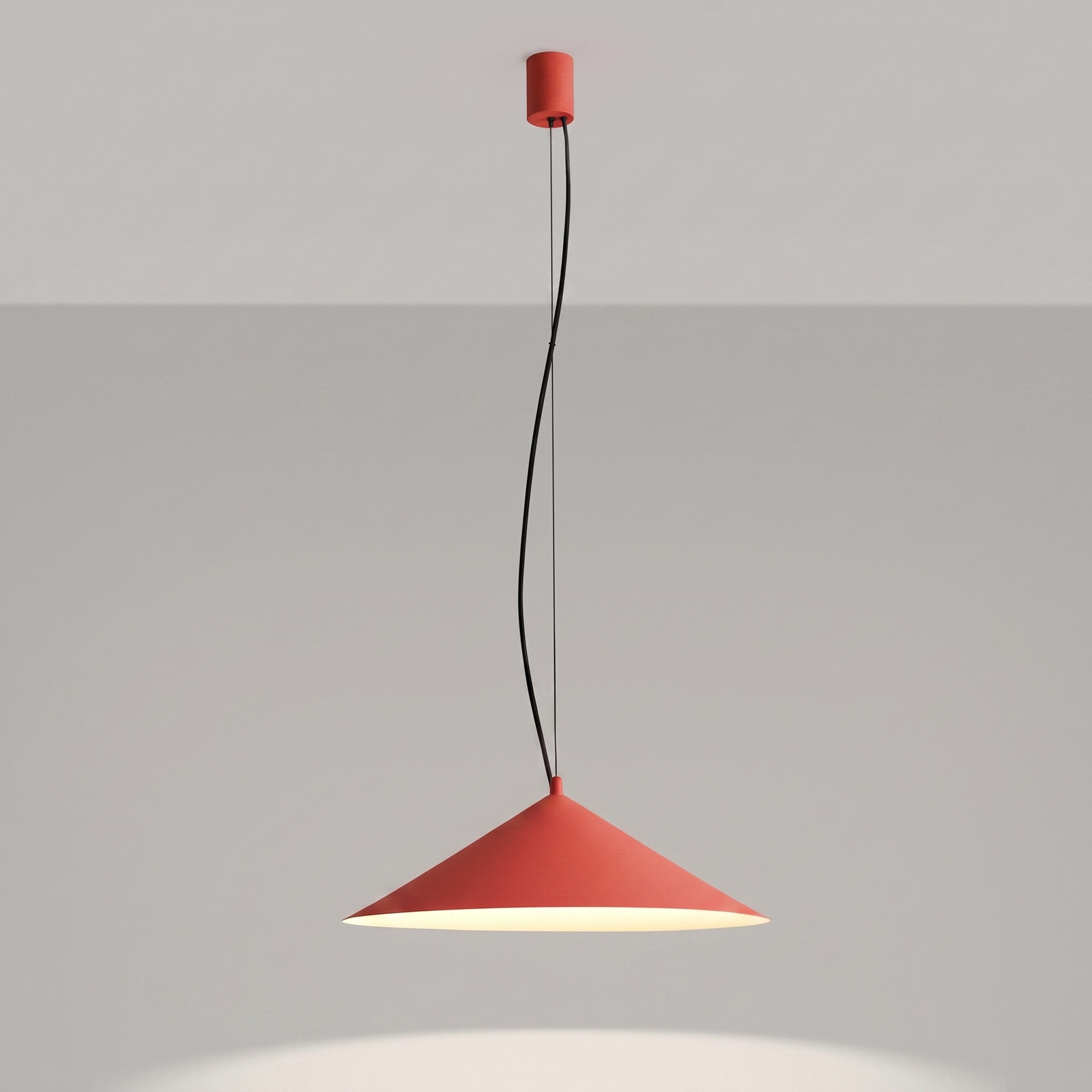 Lampa wisząca FINT czerwona LED 4000K - obrazek 10