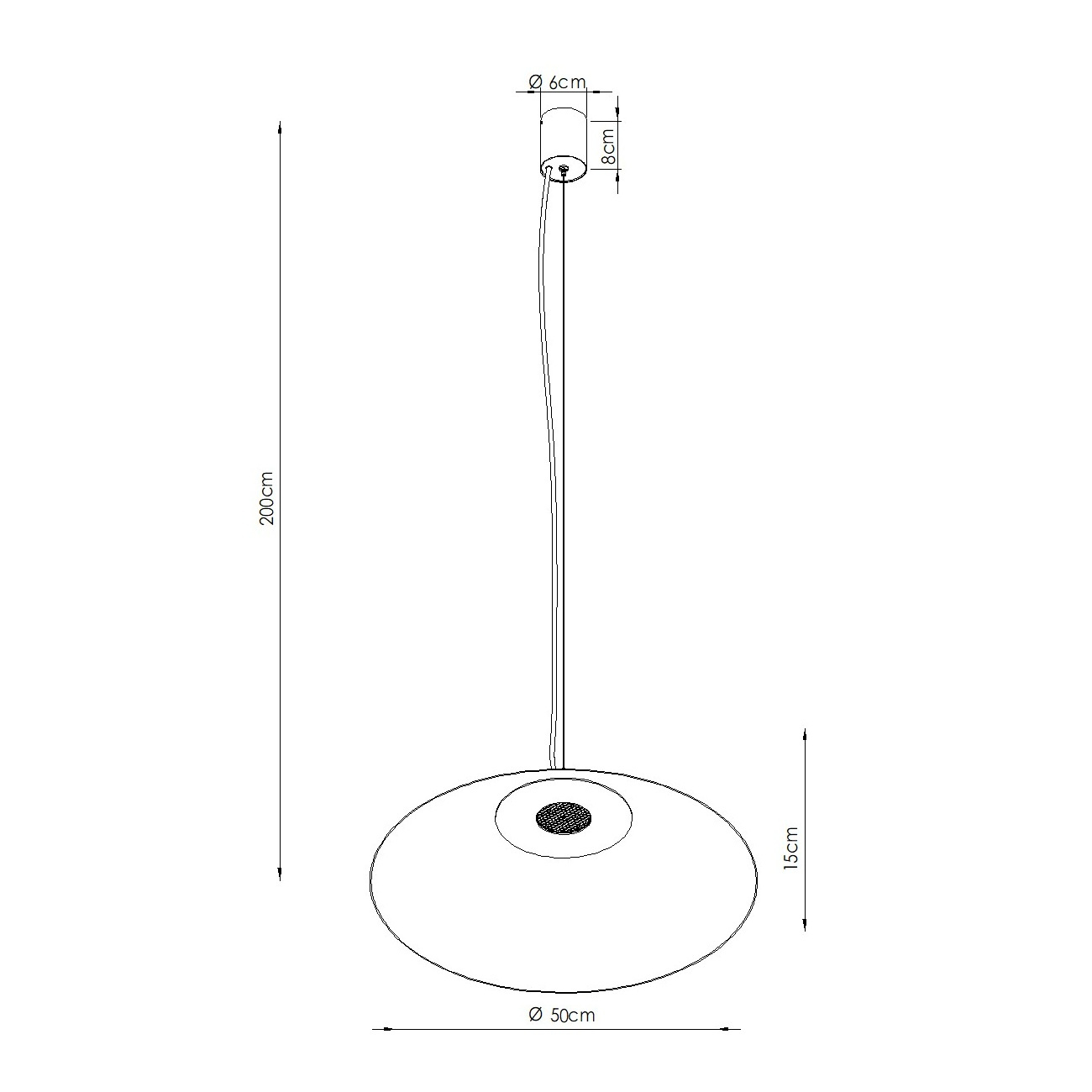 Lampa wisząca FINT czerwona LED 4000K - obrazek 11