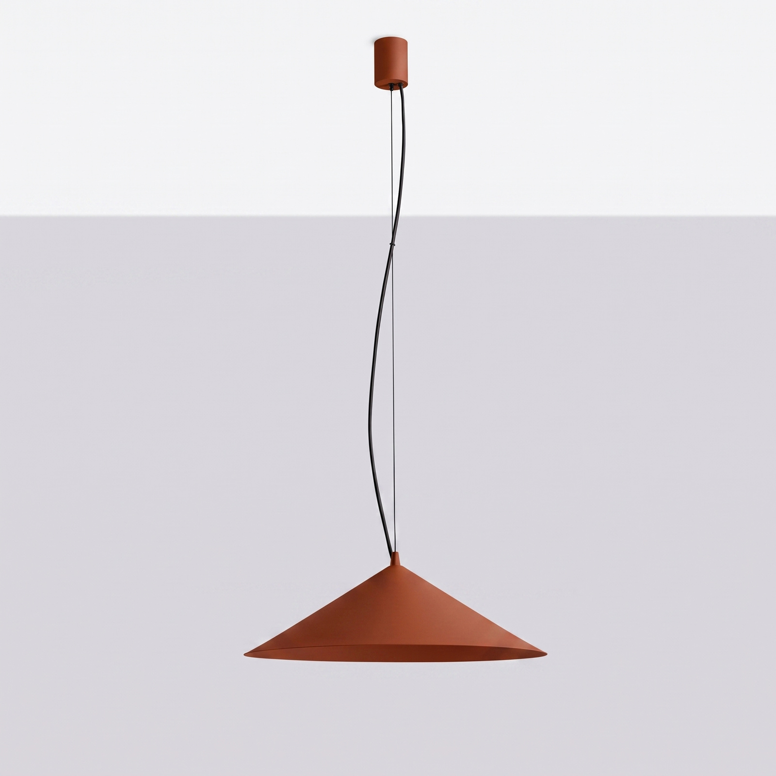 Lampa wisząca FINT ochra czerwona LED 4000K - obrazek 9
