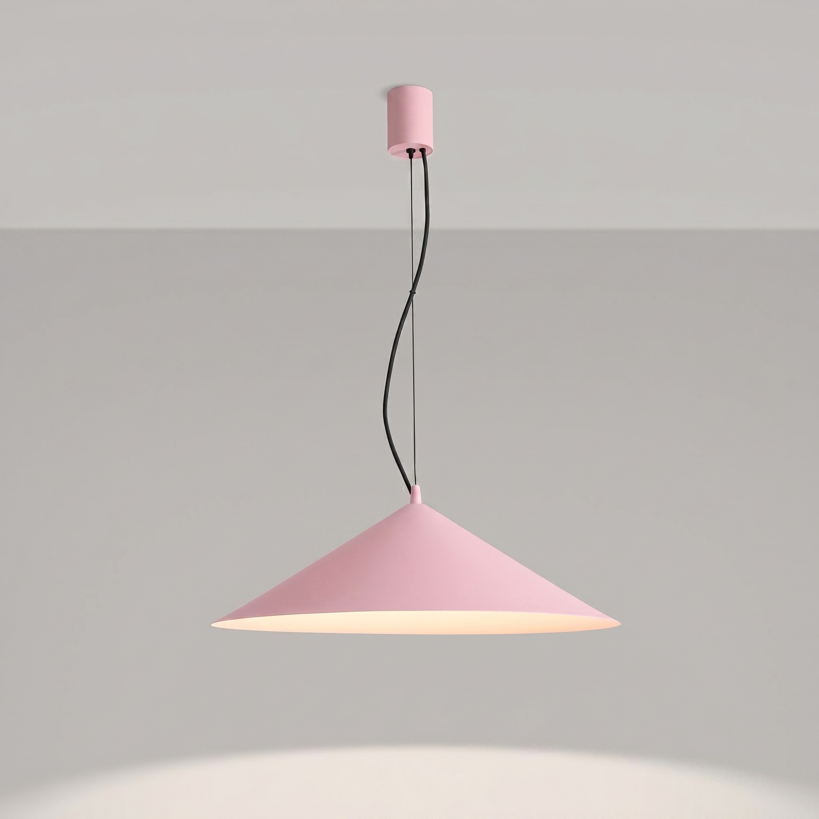 Lampa wisząca FINT różowa LED 4000K - obrazek 4