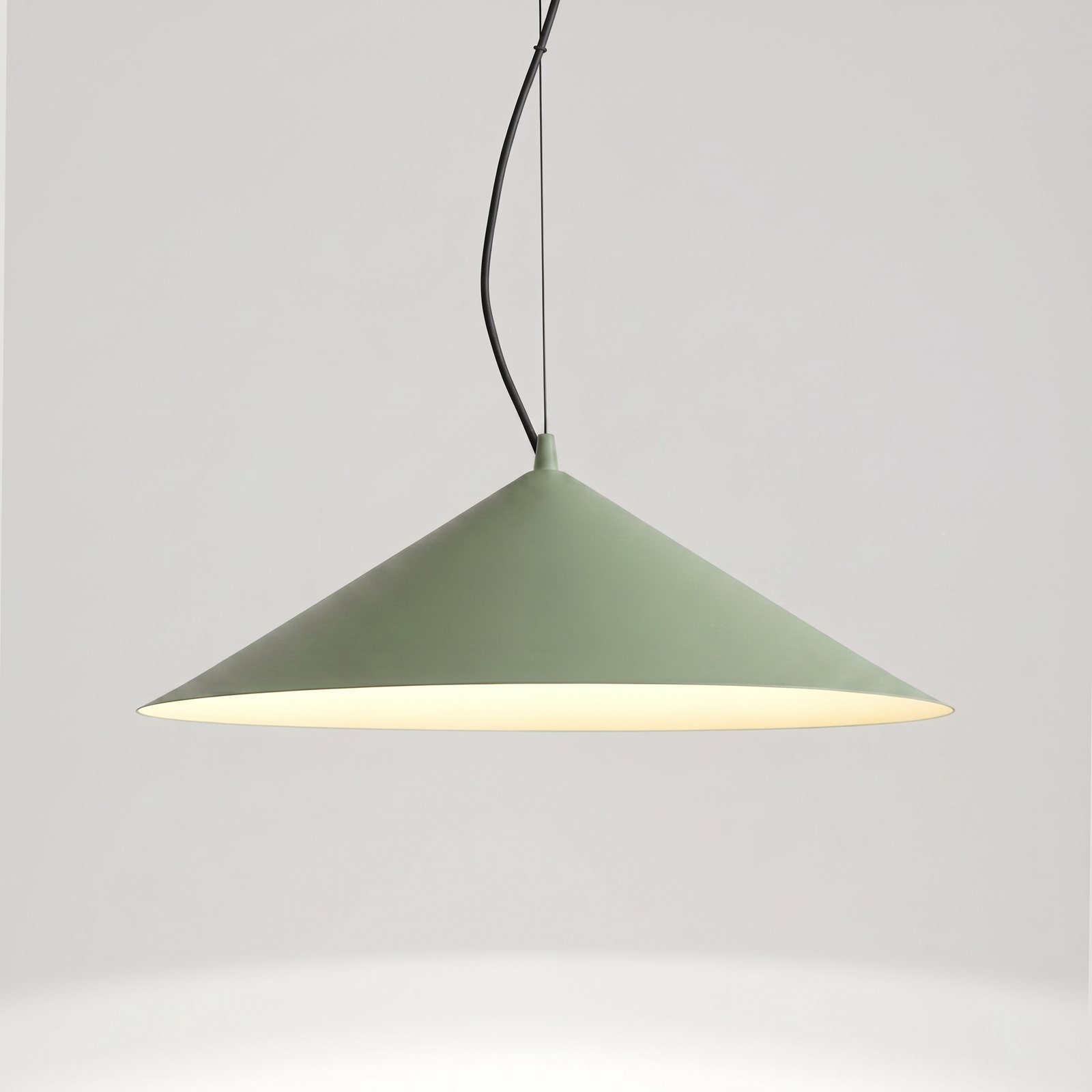 Lampa wisząca FINT zielona oliwka LED 4000K - obrazek 5