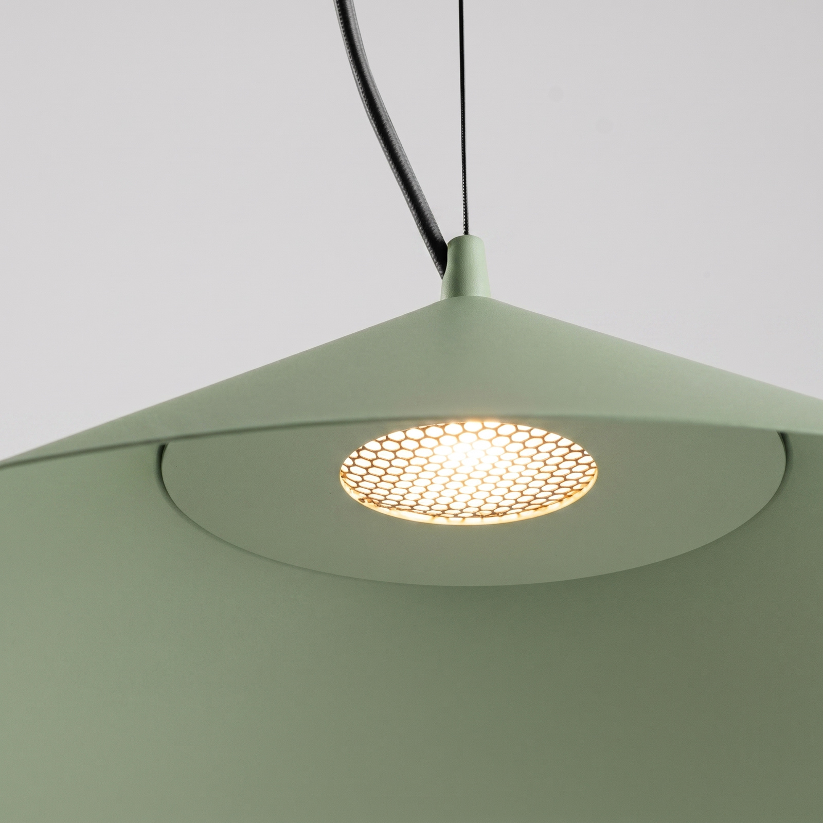 Lampa wisząca FINT zielona oliwka LED 4000K - obrazek 6