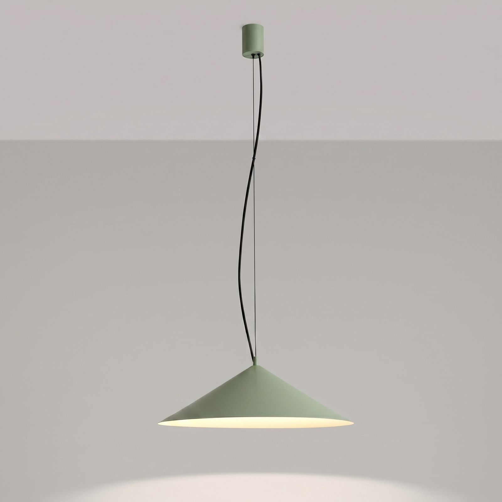 Lampa wisząca FINT zielona oliwka LED 4000K - obrazek 10