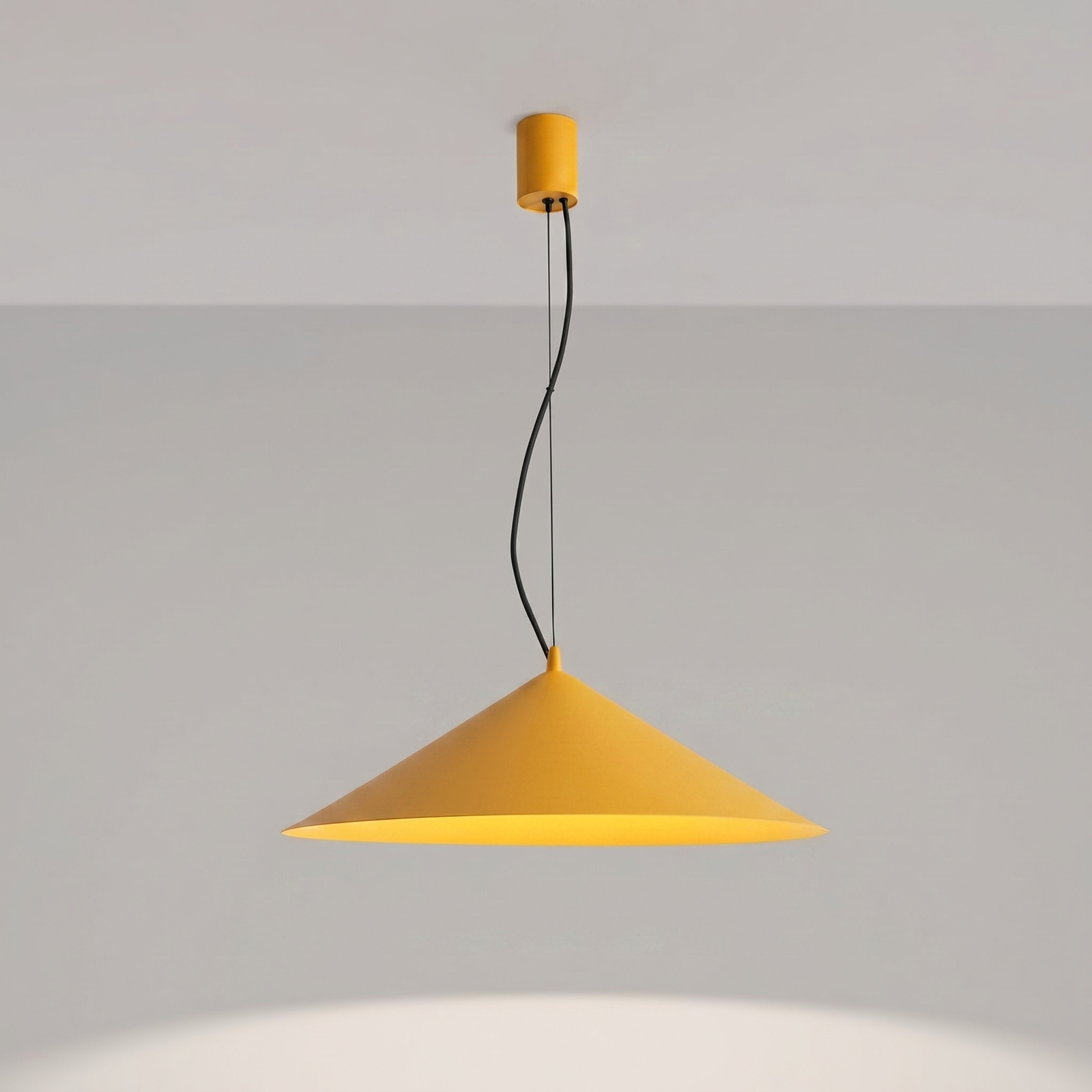 Lampa wisząca FINT żółta LED 4000K - obrazek 4