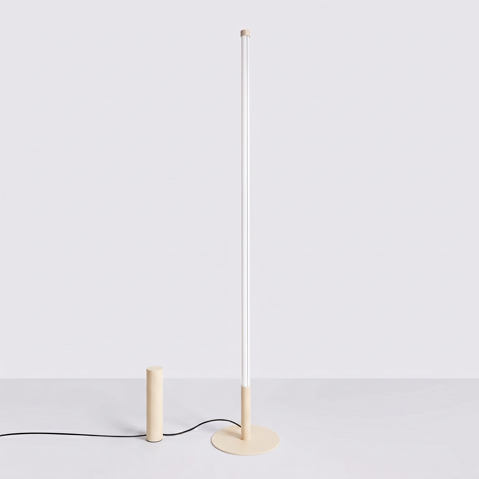 Lampa podłogowa TRANG beżowa 3000K - obrazek 3