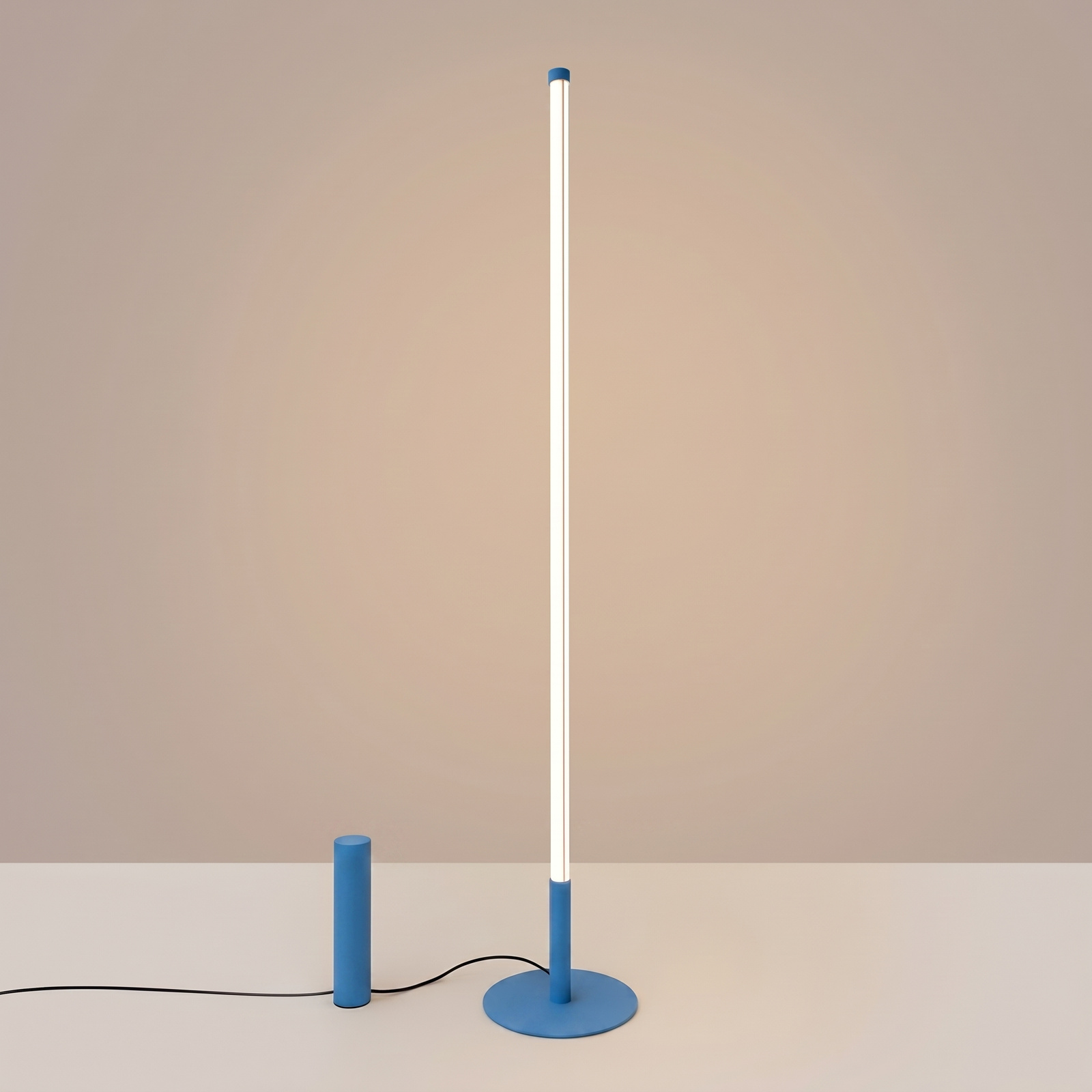 Lampa podłogowa TRANG błękitna 3000K - obrazek 4