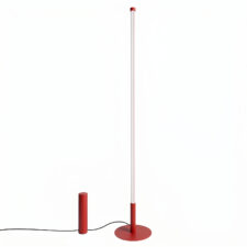 Lampa podłogowa TRANG czerwona 3000K