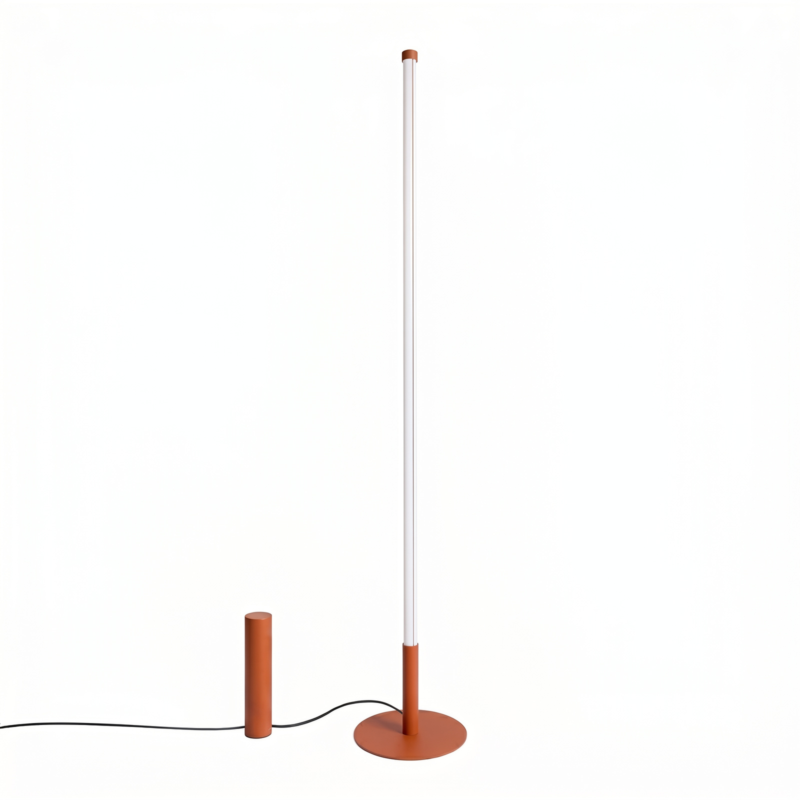 Lampa podłogowa TRANG ochra czerwona 3000K