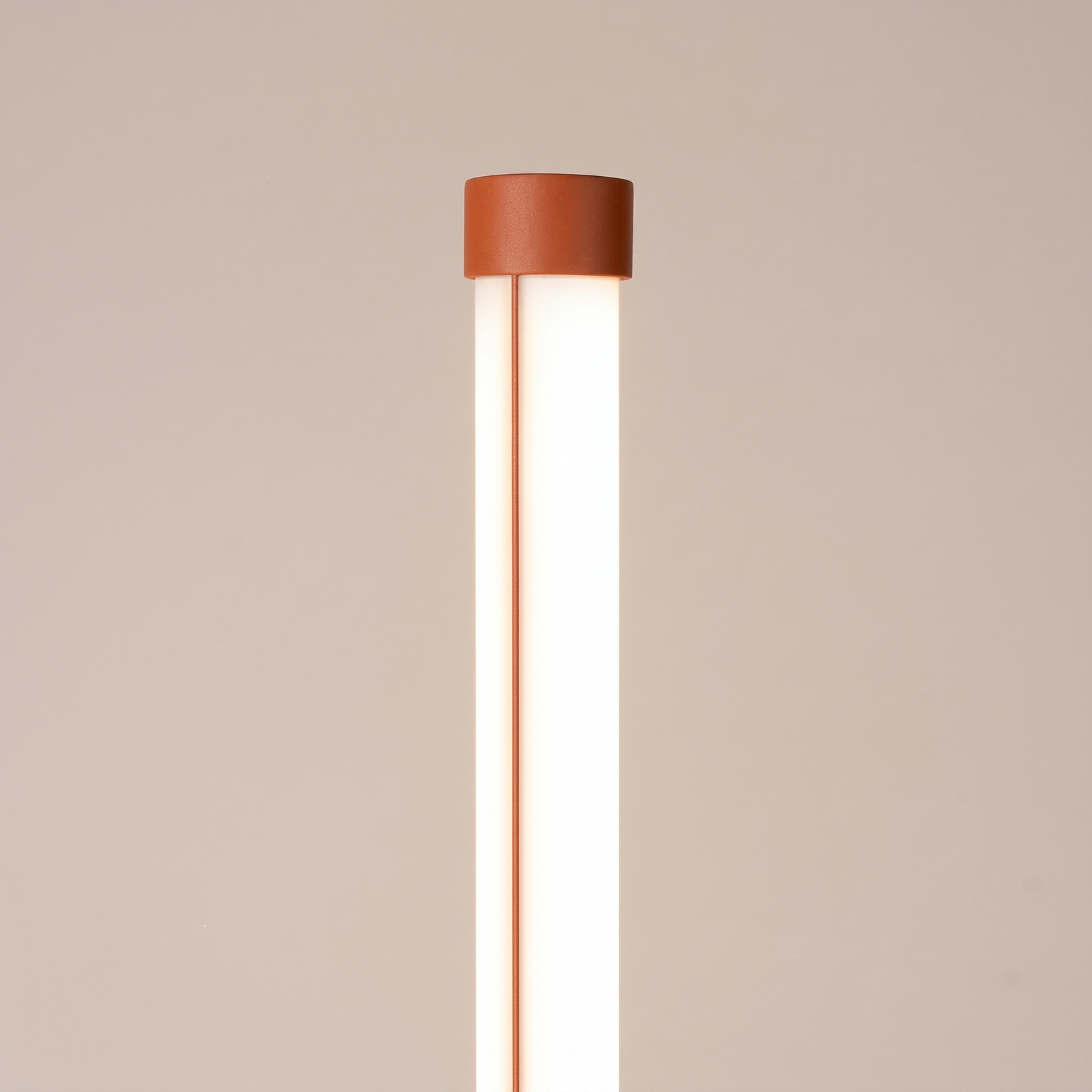 Lampa podłogowa TRANG ochra czerwona 3000K - obrazek 5