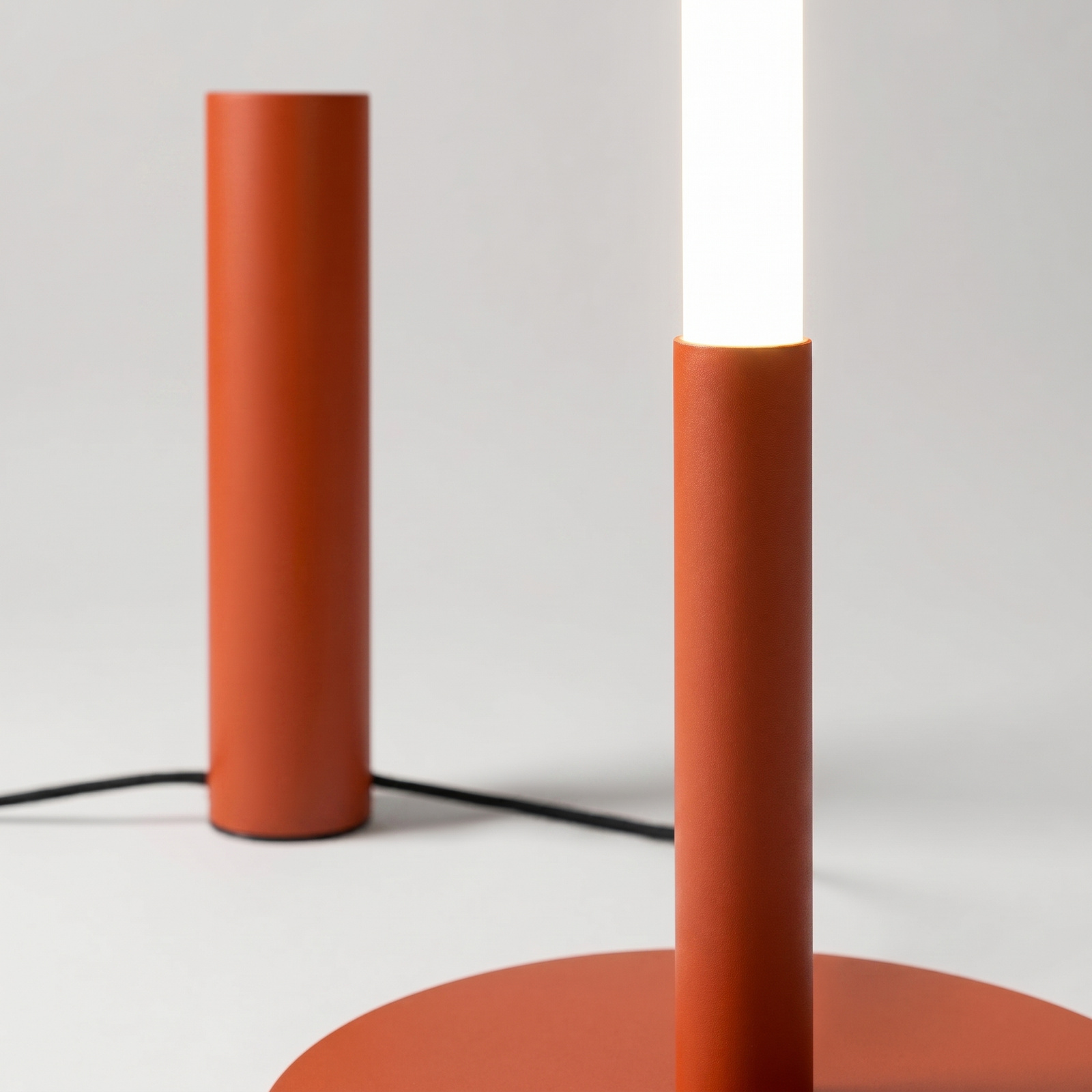 Lampa podłogowa TRANG ochra czerwona 3000K - obrazek 6