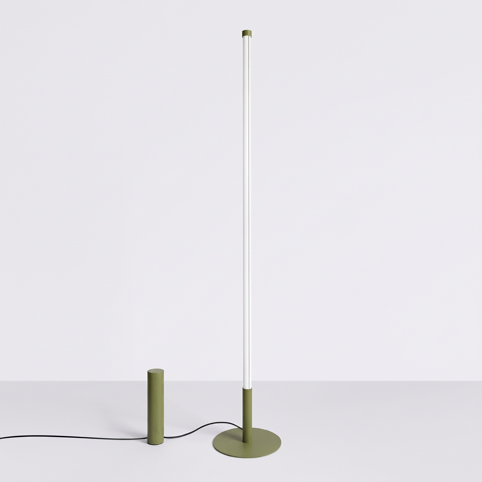 Lampa podłogowa TRANG zielona oliwka 3000K - obrazek 3
