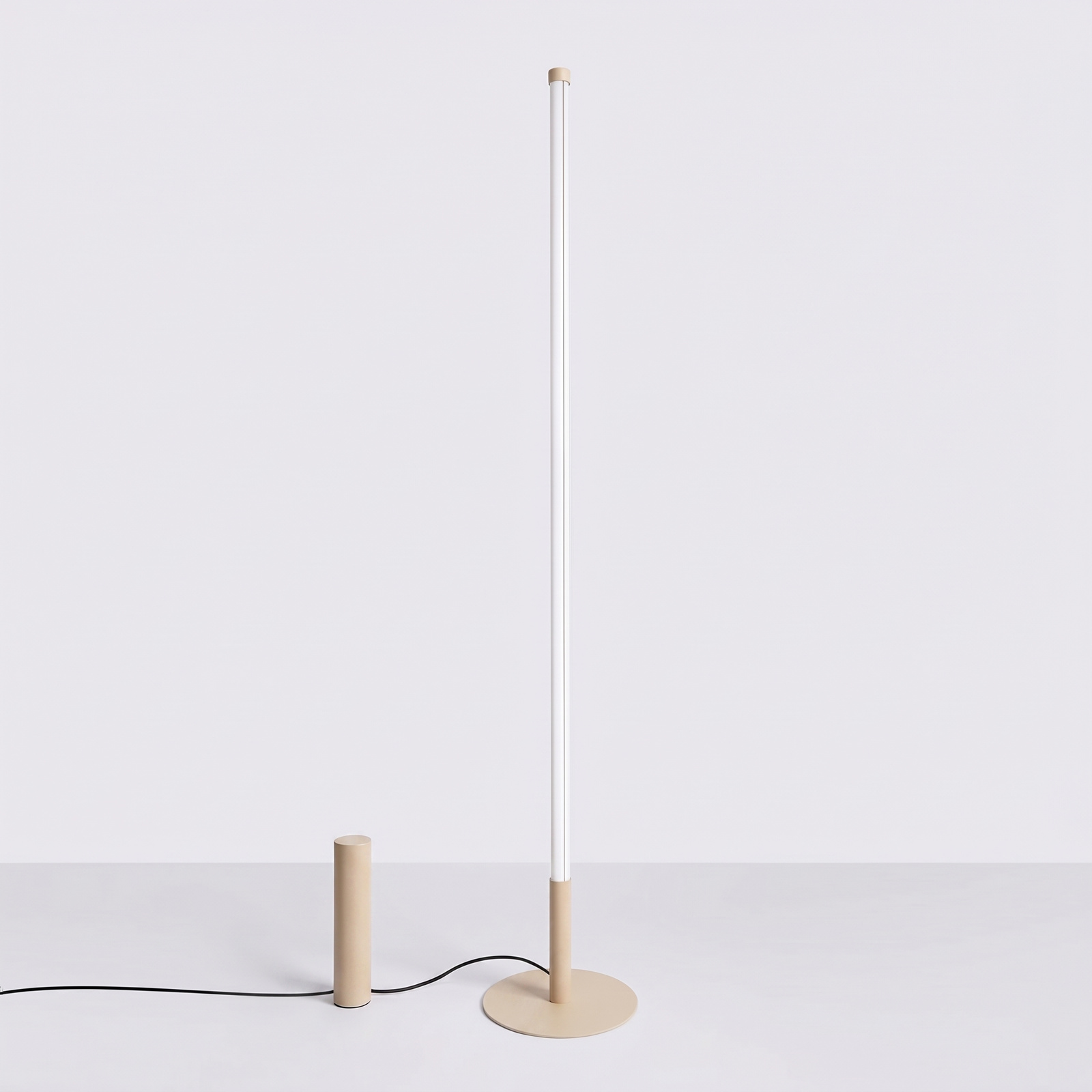 Lampa podłogowa TRANG beżowa 4000K - obrazek 3