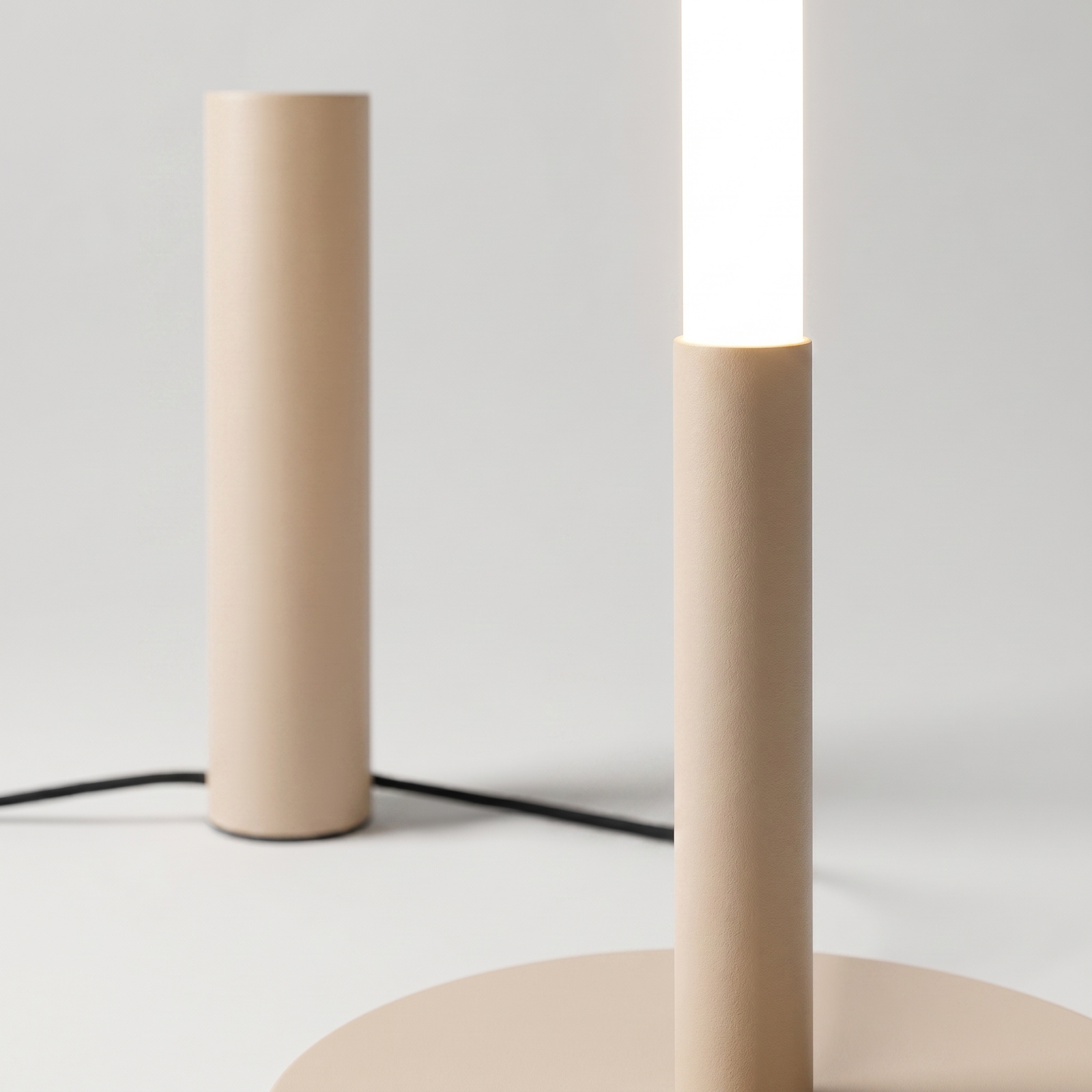 Lampa podłogowa TRANG beżowa 4000K - obrazek 6