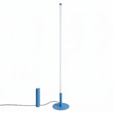 Lampa podłogowa TRANG błękitna 4000K