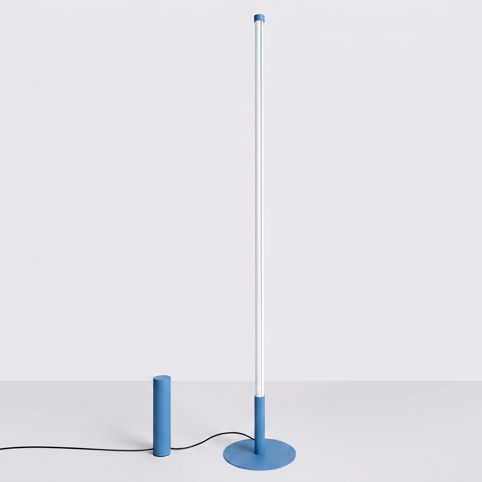 Lampa podłogowa TRANG błękitna 4000K - obrazek 3