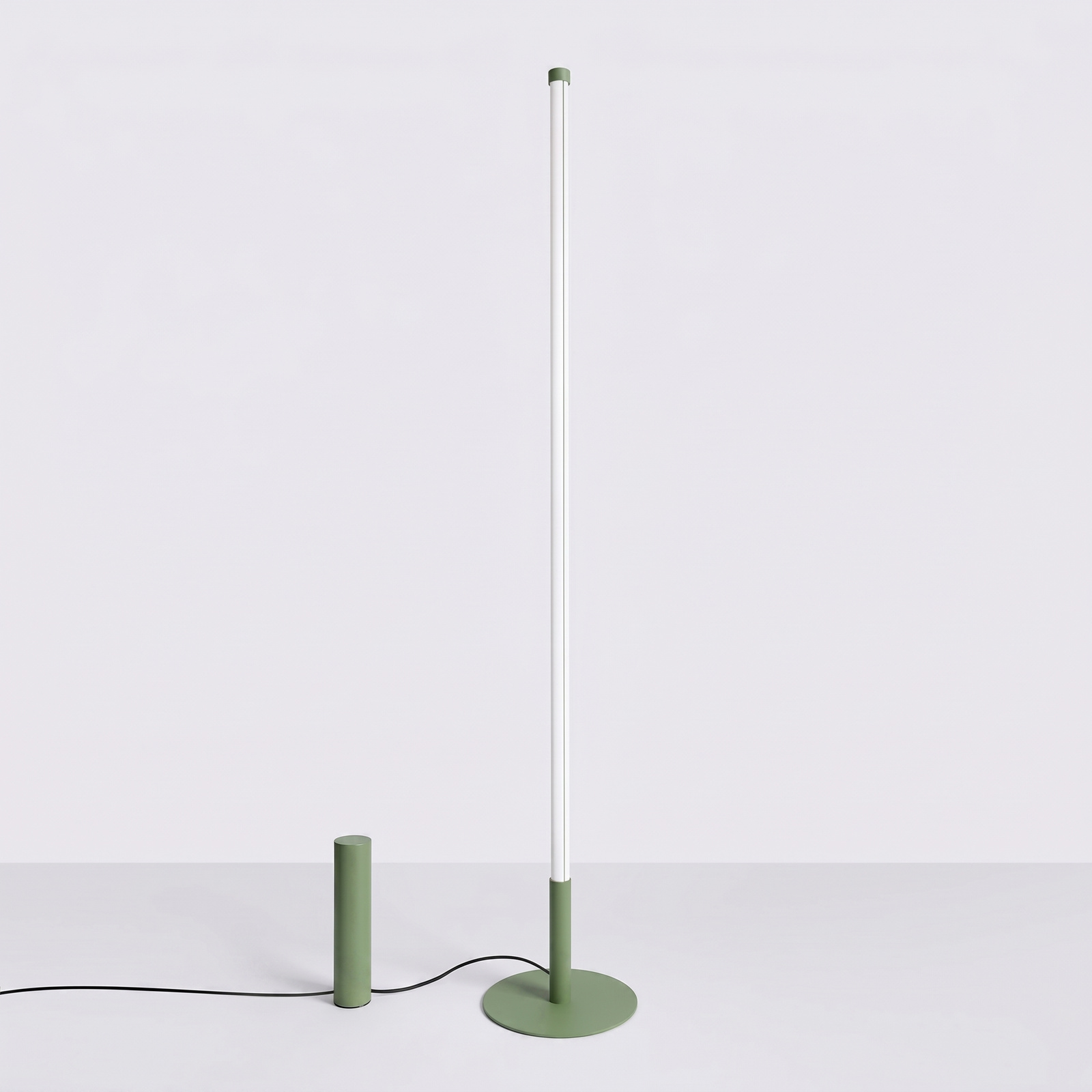 Lampa podłogowa TRANG szałwiowa 4000K - obrazek 3