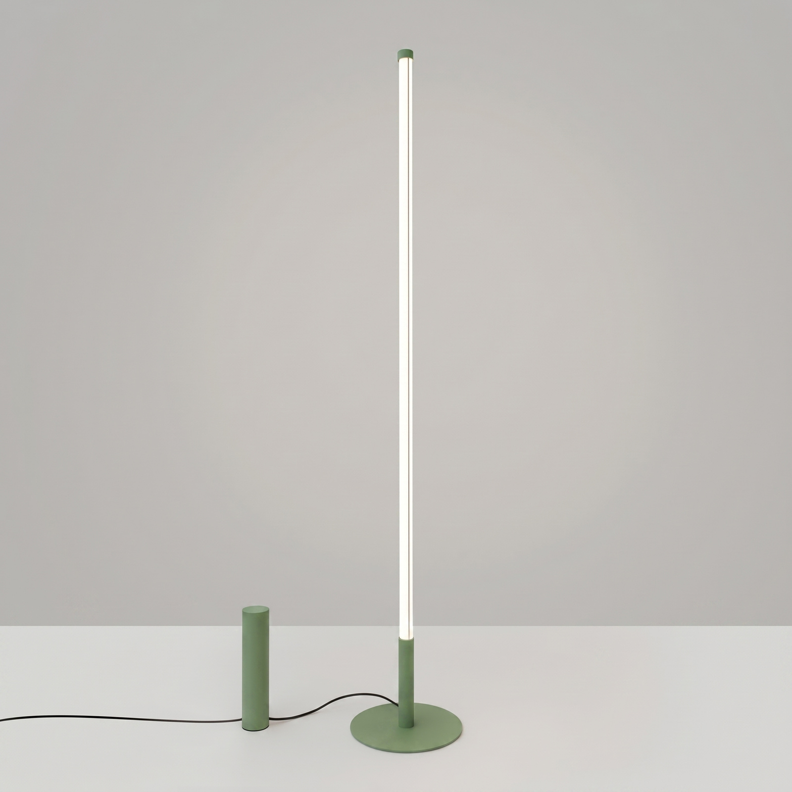 Lampa podłogowa TRANG szałwiowa 4000K - obrazek 4