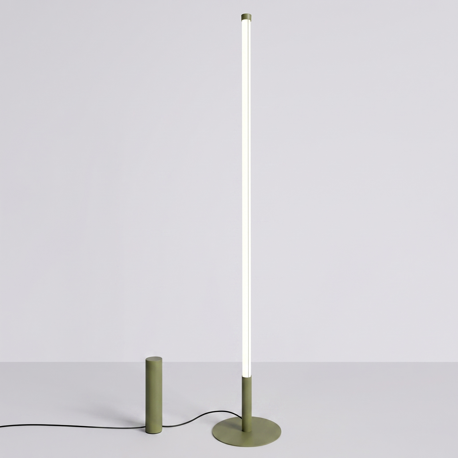 Lampa podłogowa TRANG zielona oliwka 4000K - obrazek 3