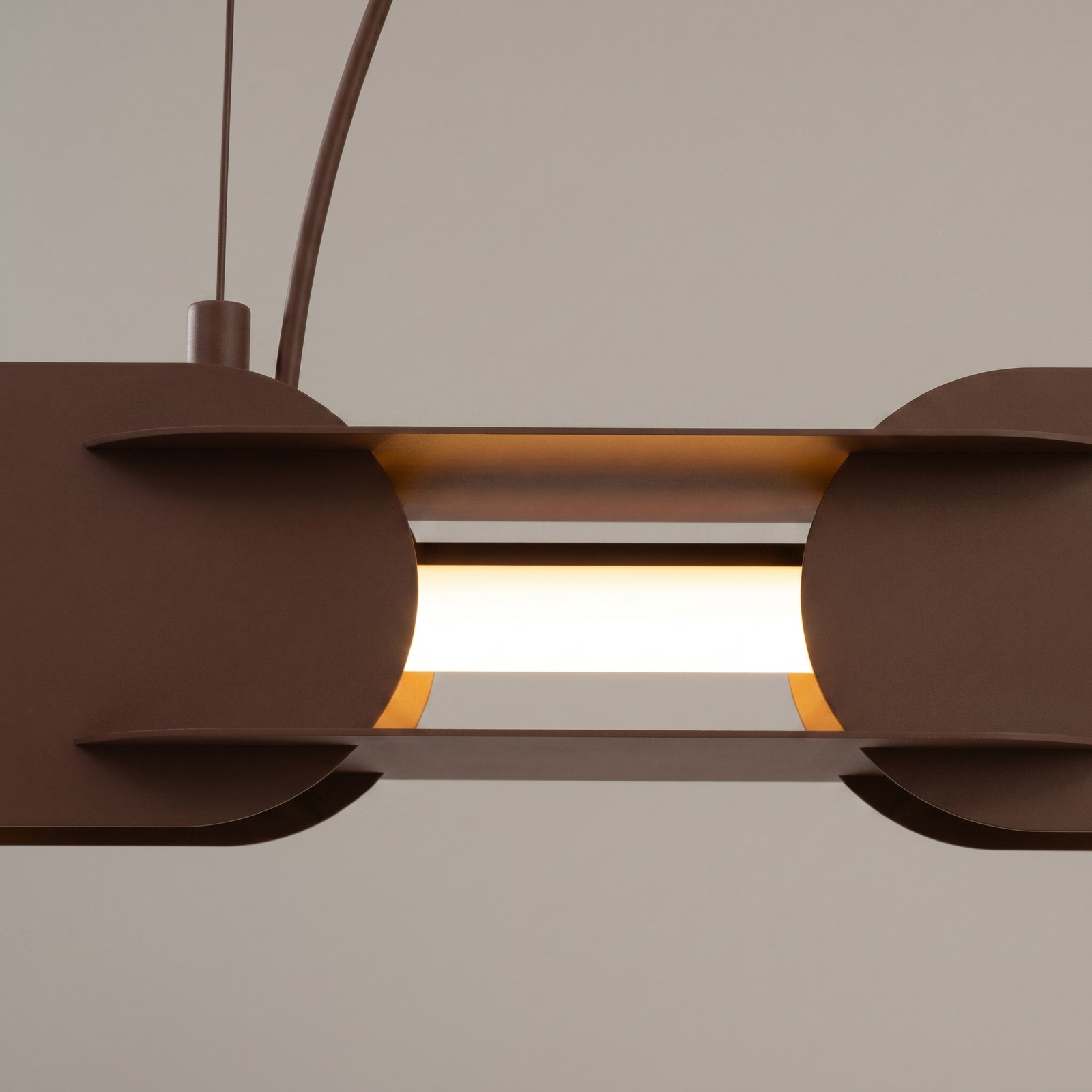 Lampa wisząca CHAIN 158 brązowa LED 3000K - obrazek 5