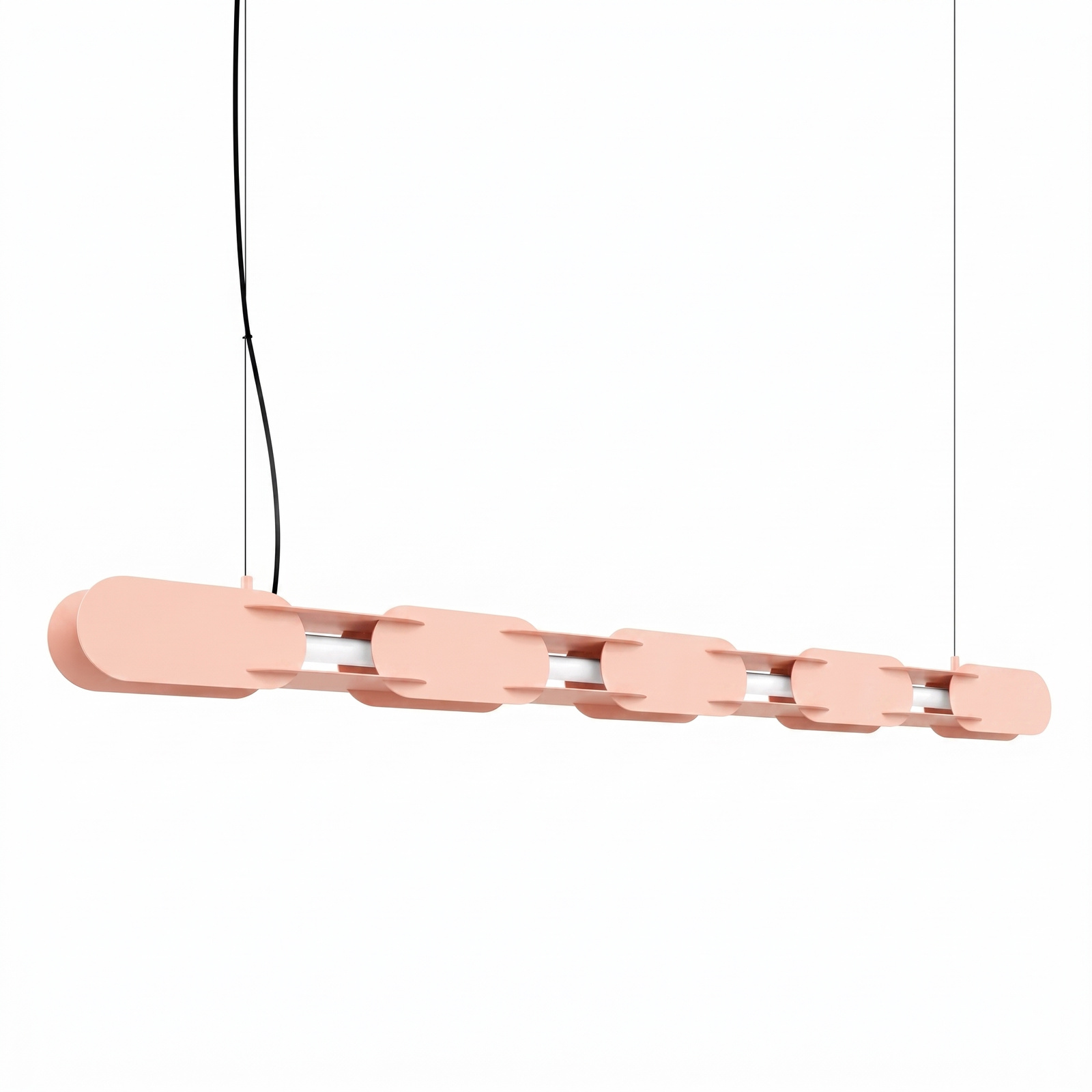 Lampa wisząca CHAIN 158 brzoskwiniowa LED 3000K