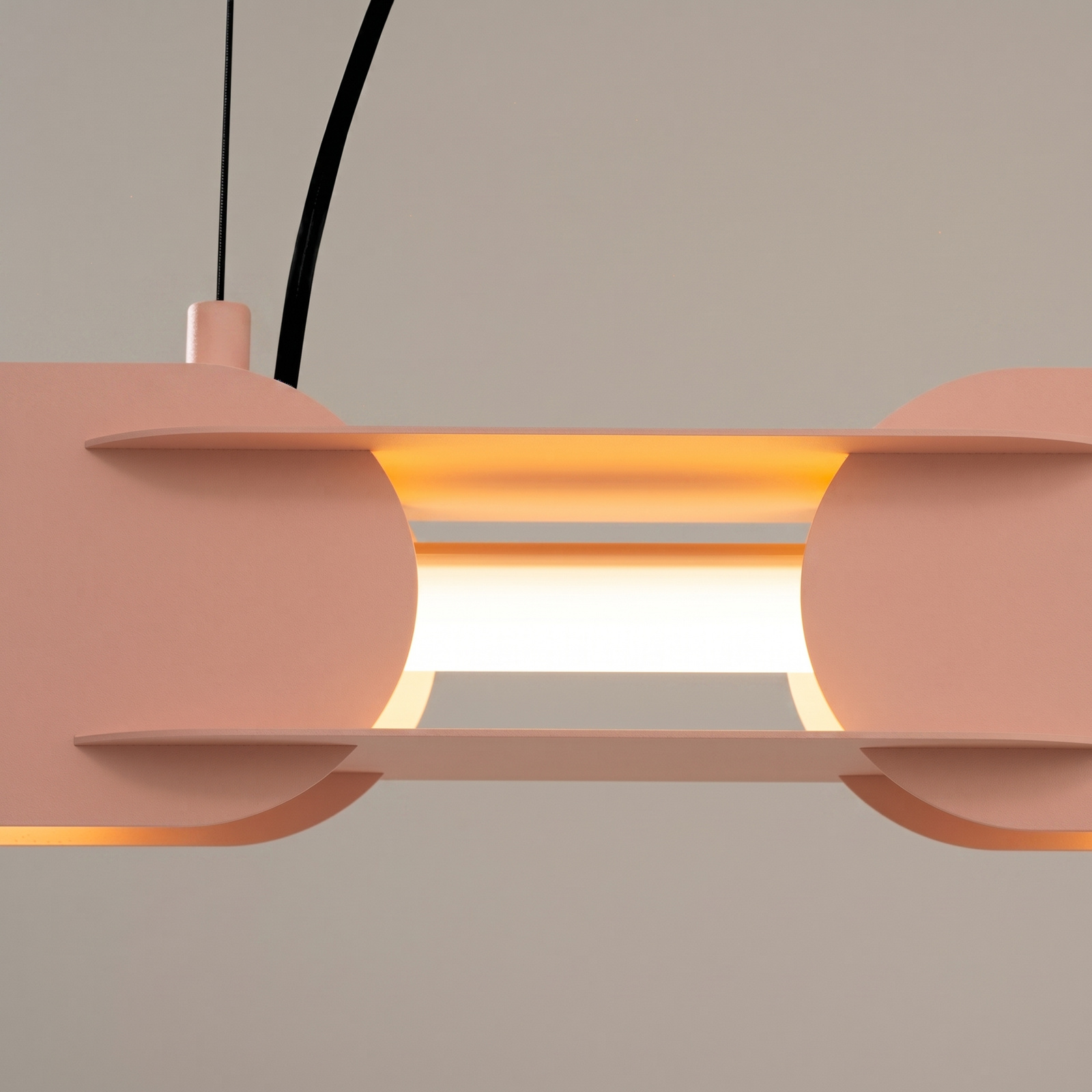 Lampa wisząca CHAIN 158 brzoskwiniowa LED 3000K - obrazek 5