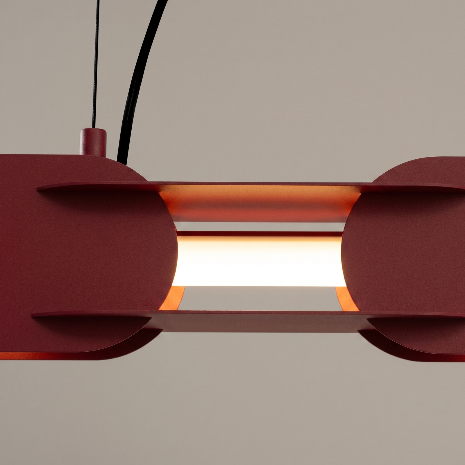 Lampa wisząca CHAIN 158 burgund LED 3000K - obrazek 5
