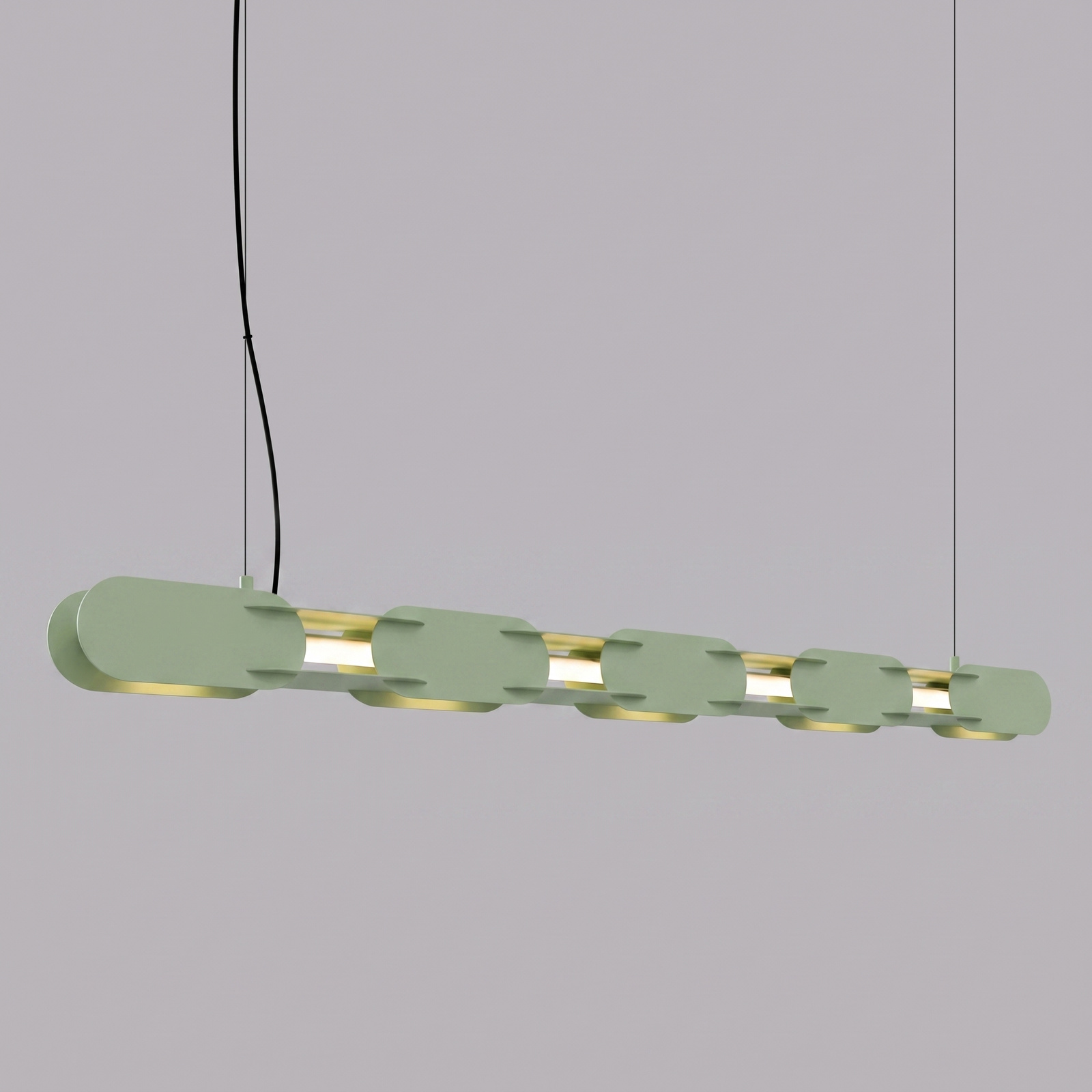 Lampa wisząca CHAIN 158 szałwiowa LED 3000K - obrazek 4