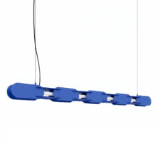 Lampa wisząca CHAIN 158 ultramaryna LED 3000K