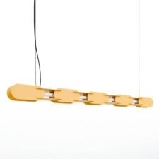 Lampa wisząca CHAIN 158 żółta LED 3000K
