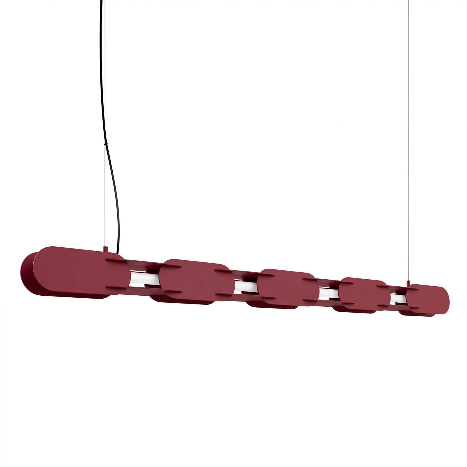 Lampa wisząca CHAIN 158 burgund LED 4000K