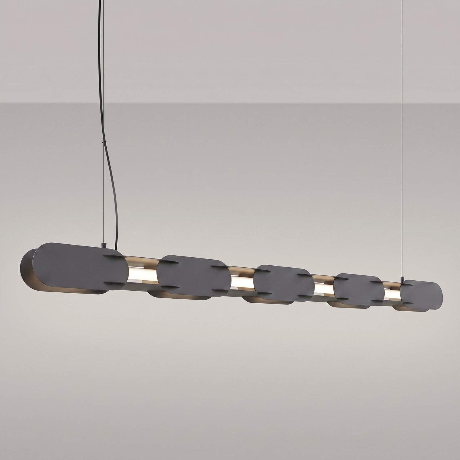 Lampa wisząca CHAIN 158 czarna LED 4000K - obrazek 4