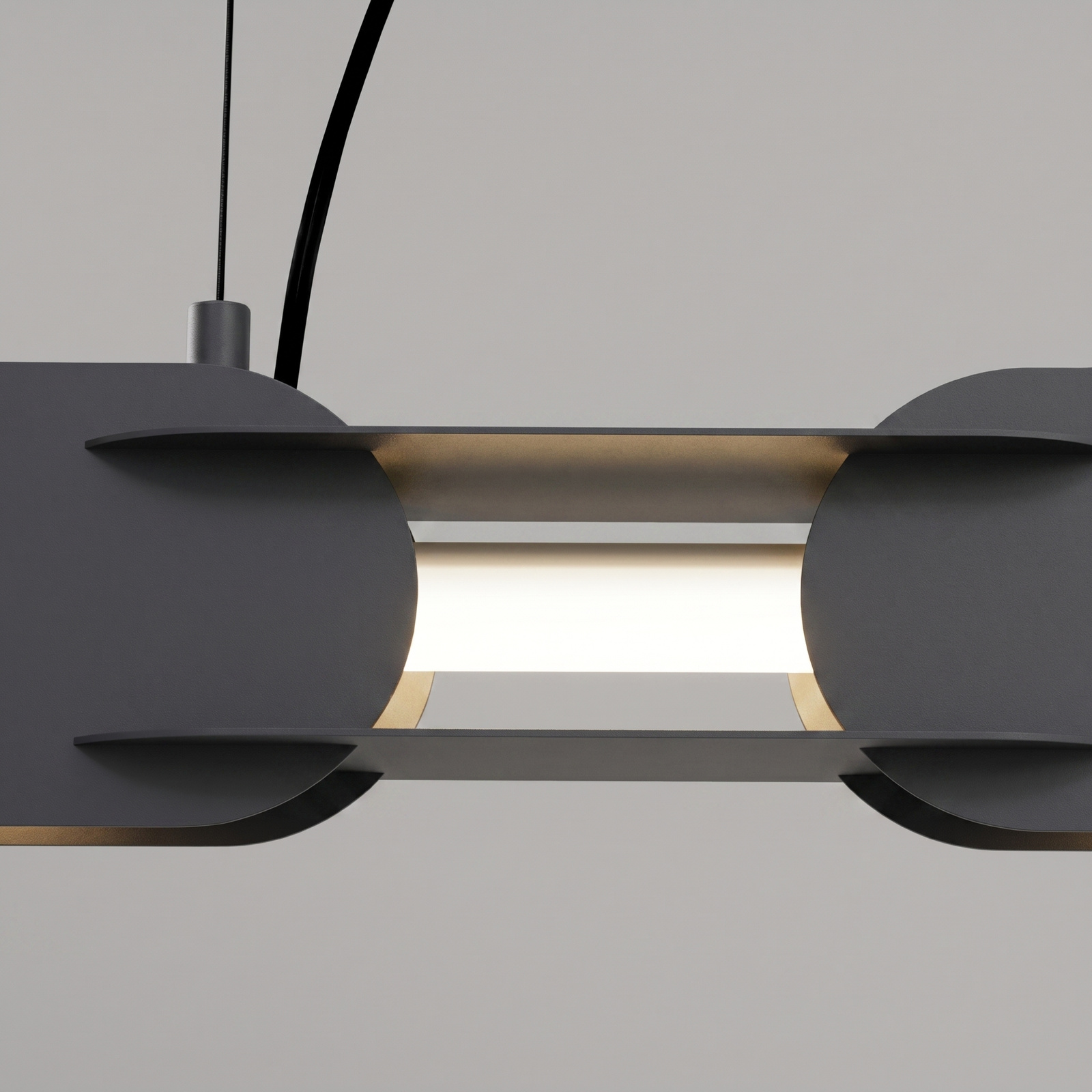 Lampa wisząca CHAIN 158 czarna LED 4000K - obrazek 5