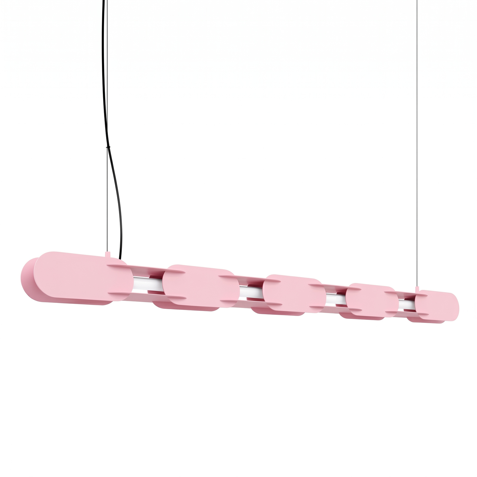 Lampa wisząca CHAIN 158 różowa LED 4000K