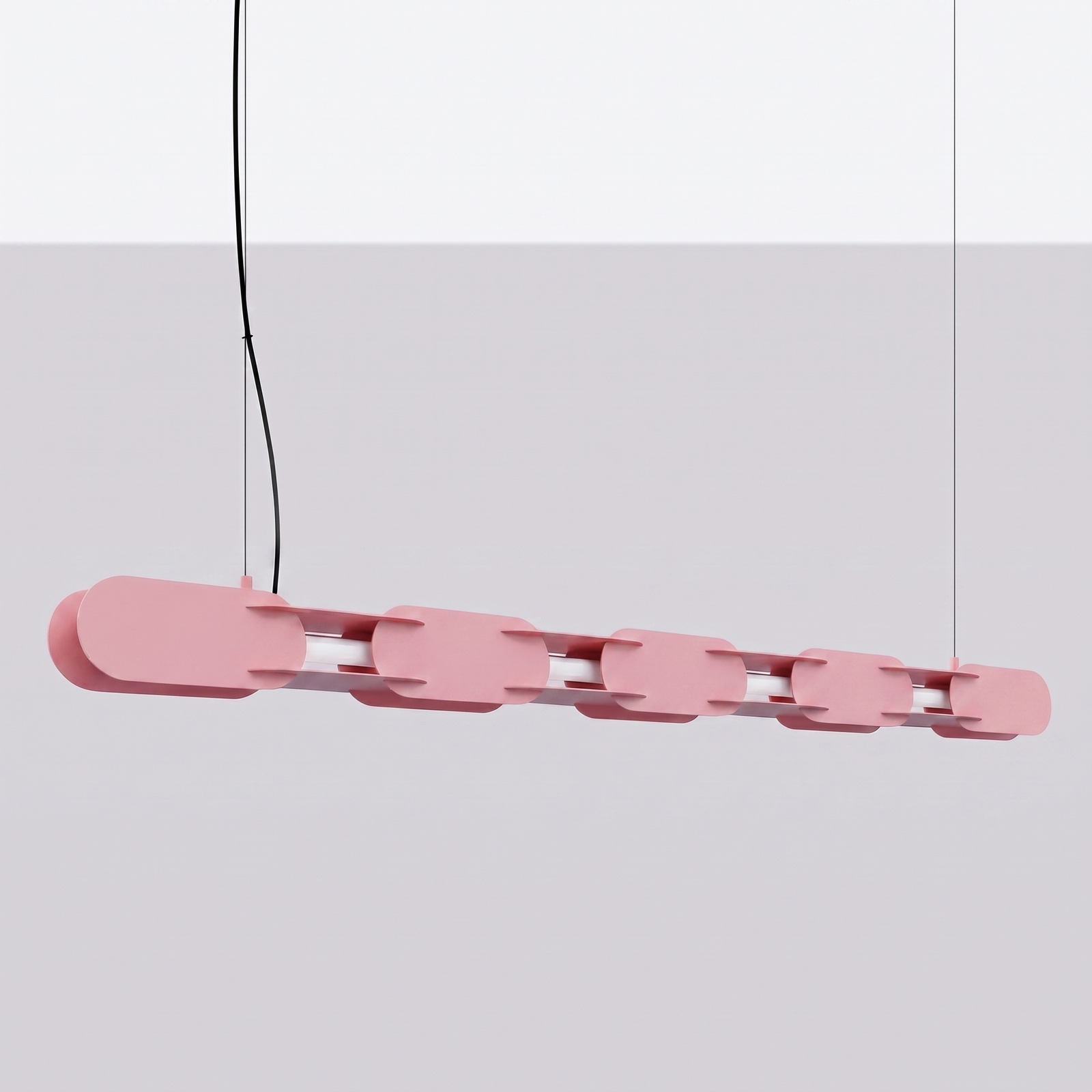 Lampa wisząca CHAIN 158 różowa LED 4000K - obrazek 3