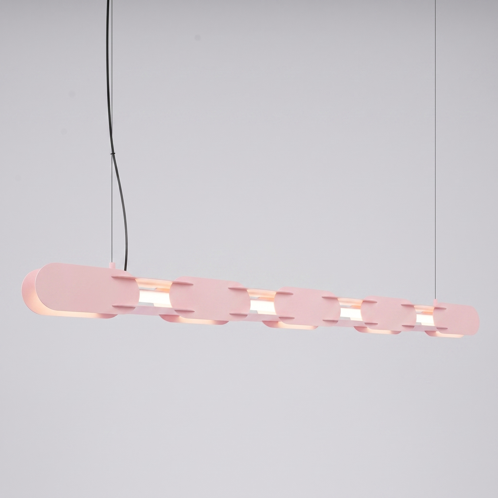 Lampa wisząca CHAIN 158 różowa LED 4000K - obrazek 4